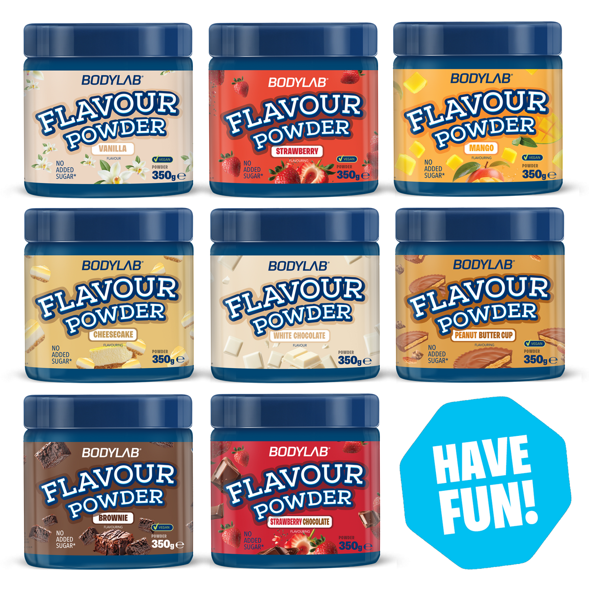 2 x Flavour Powder (350g)
