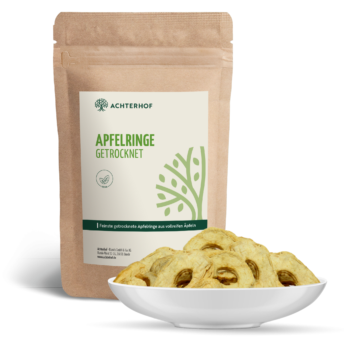 Apfelringe getrocknet (1000g)