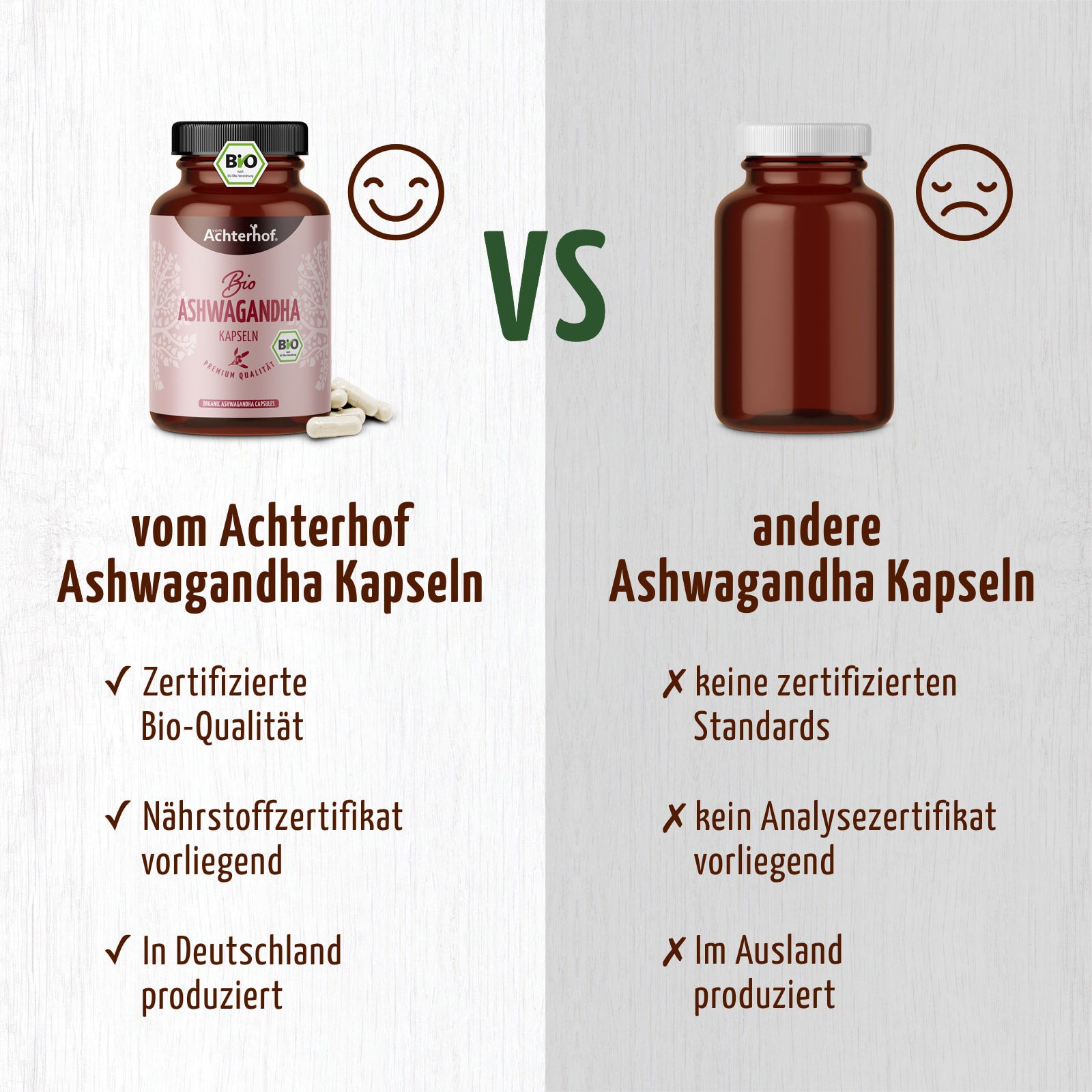 Ashwagandha Kapseln Bio (150 Kapseln)