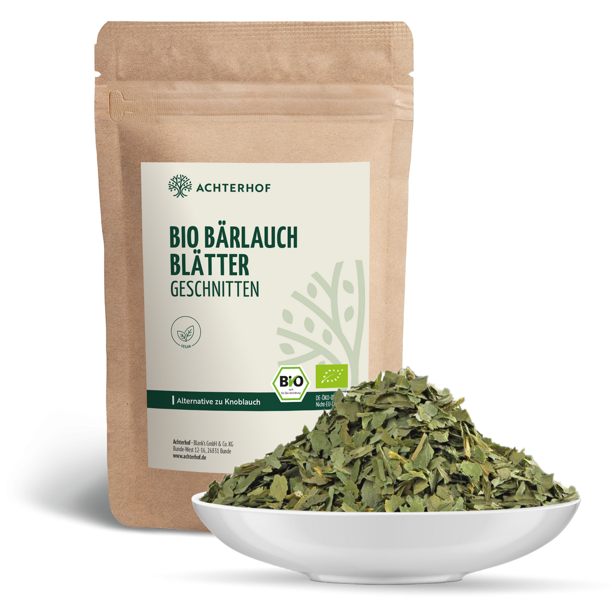 Bärlauchblätter geschnitten Bio (100g)