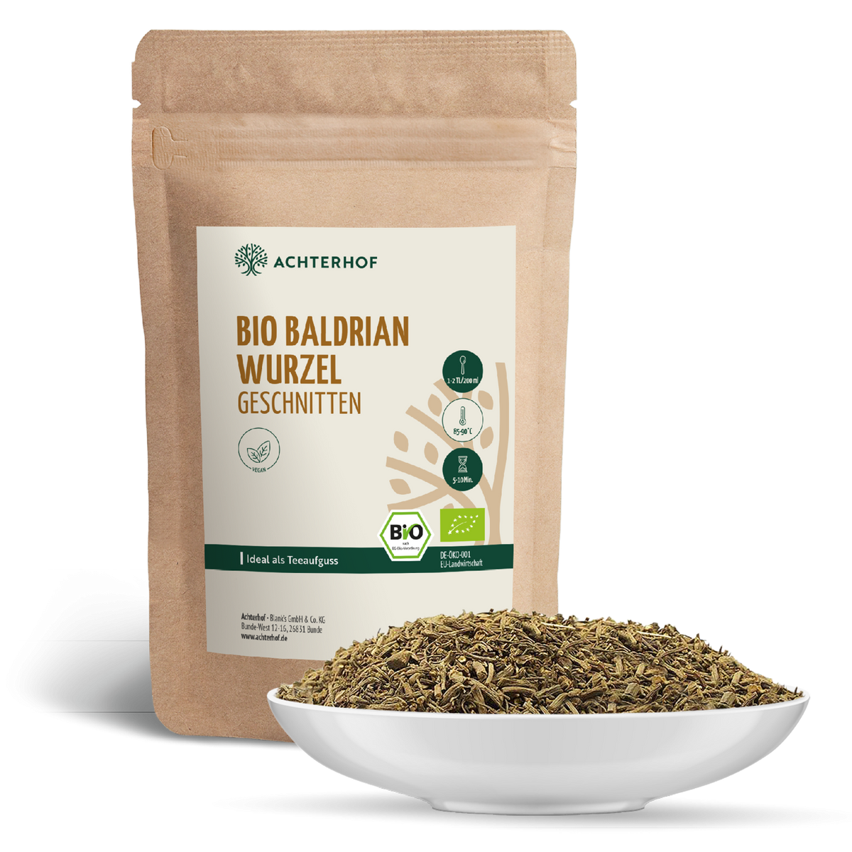 Baldrianwurzel geschnitten Bio (500g)