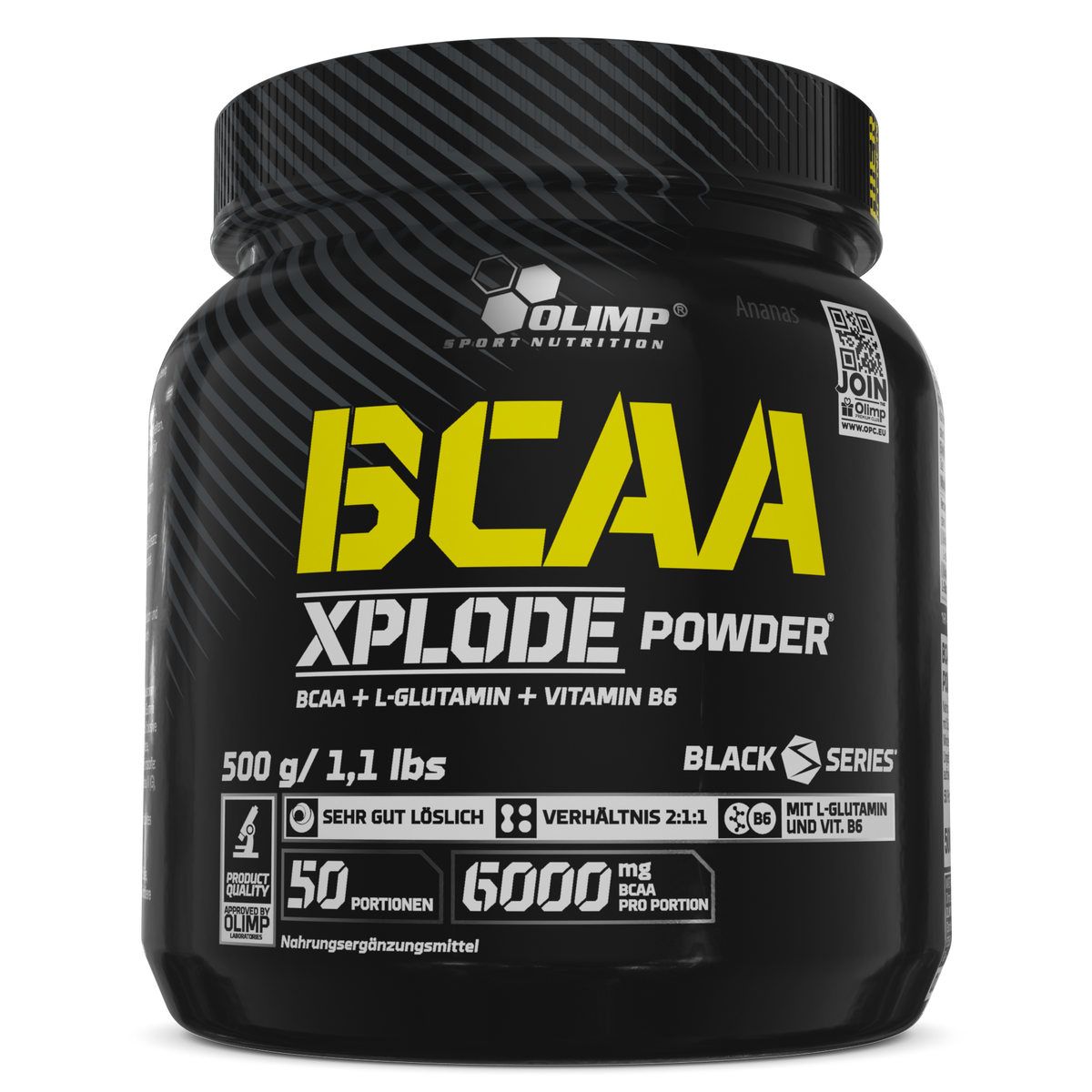 BCAA Xplode Powder (500g) Ananas