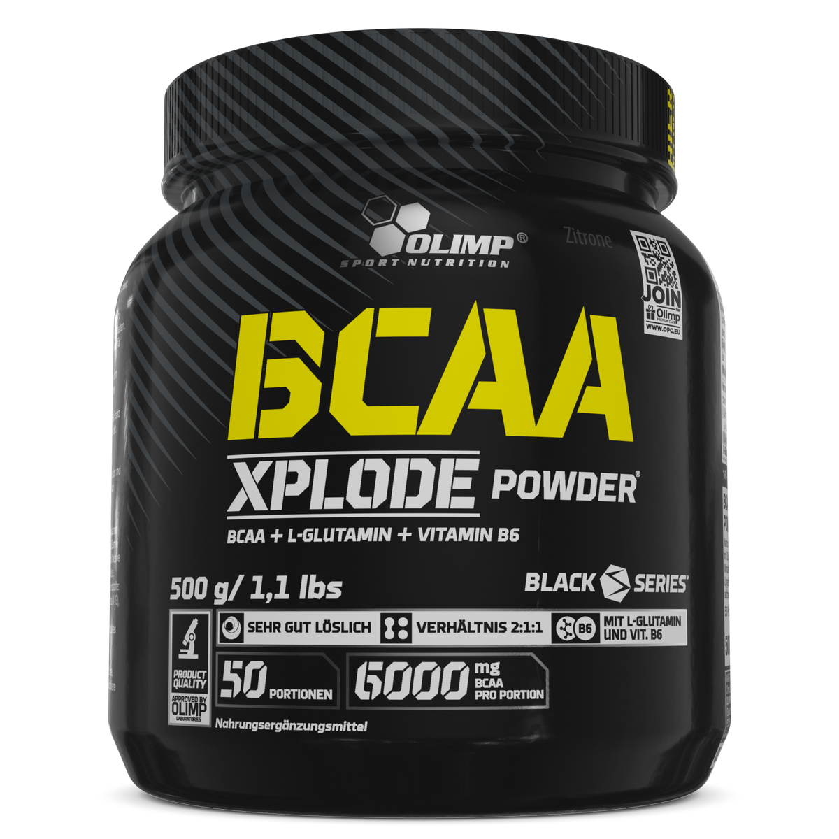 BCAA Xplode Powder (500g) Zitrone