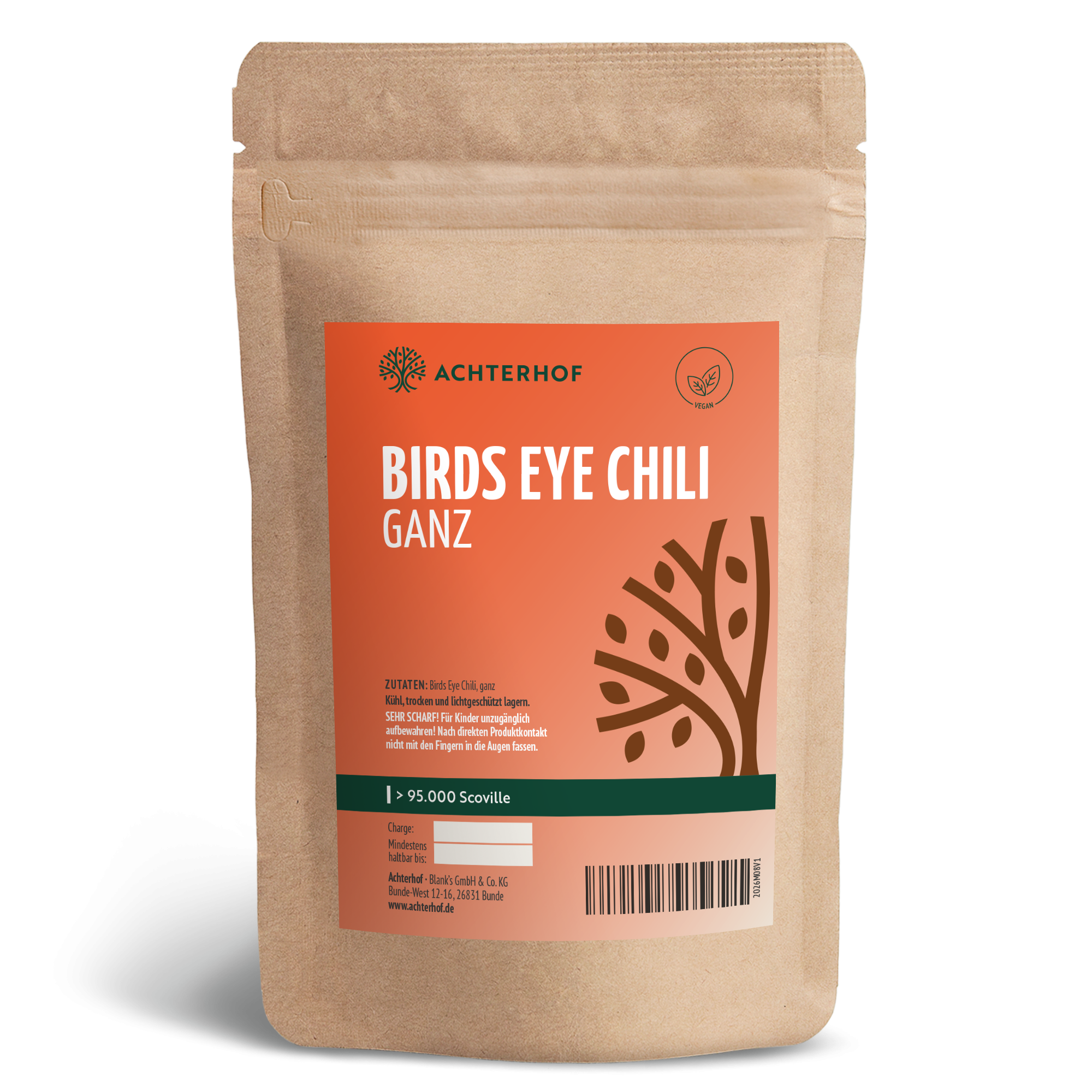 Birds Eye Chili ganz (40g)