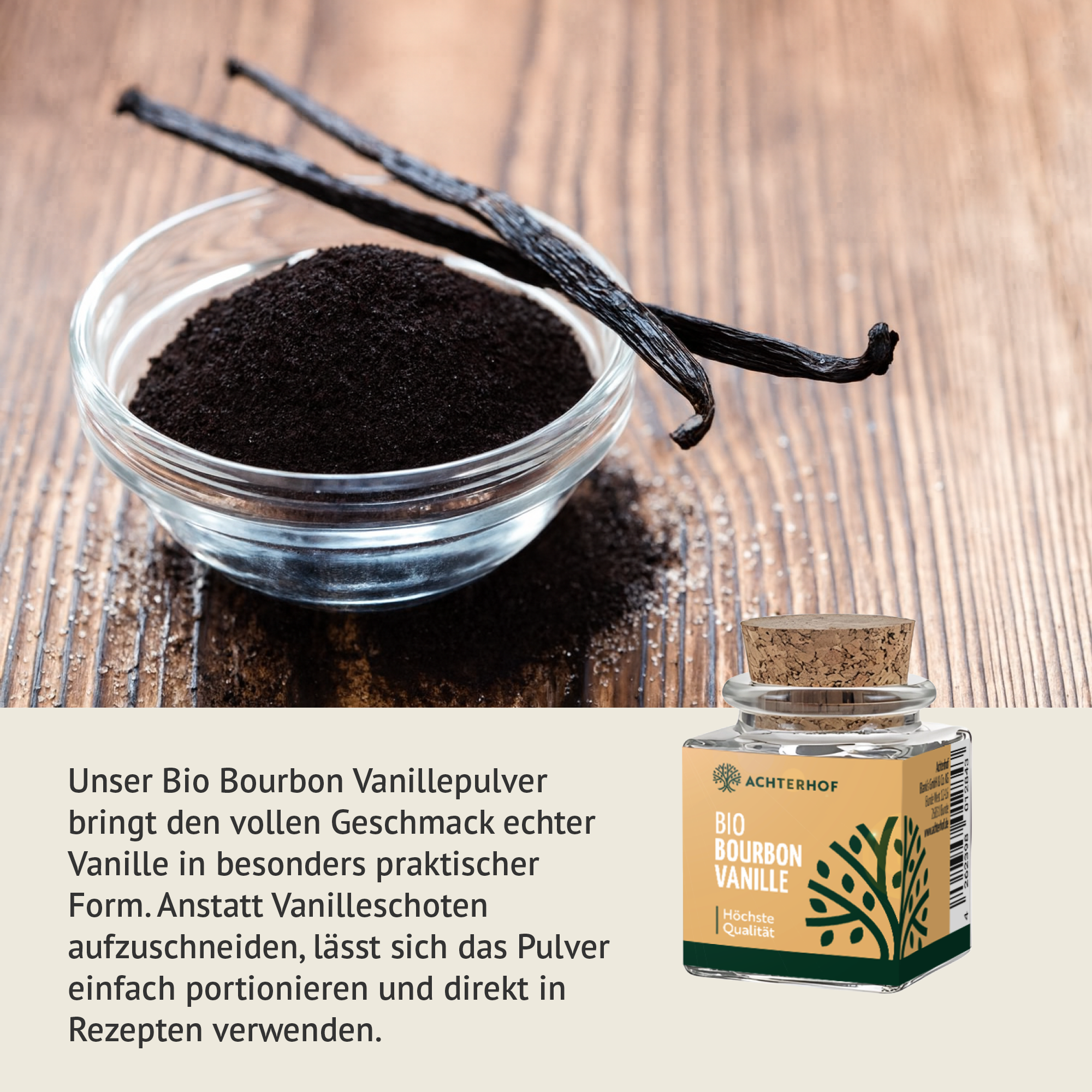 Bio Bourbon Vanille (15g)