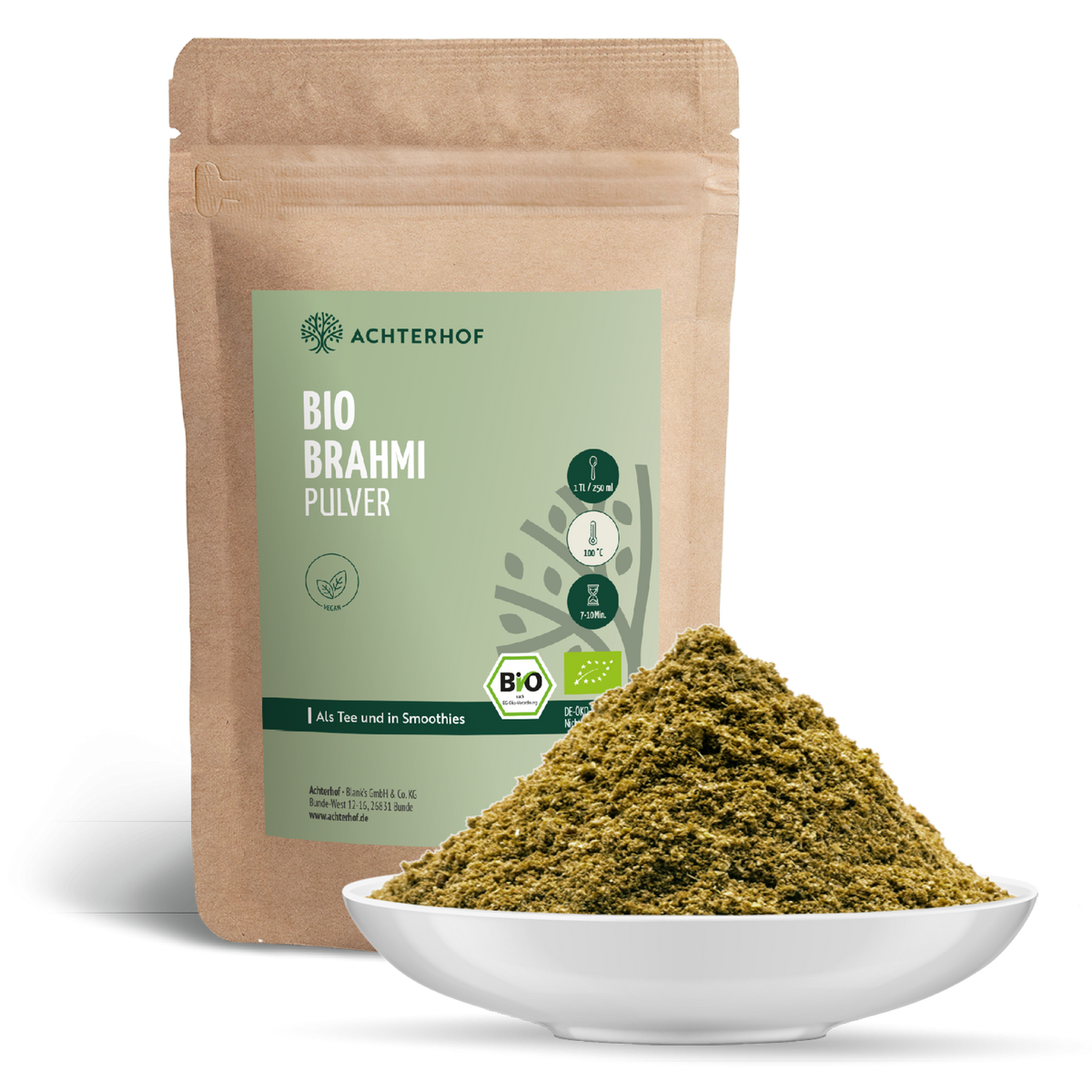 Brahmi Pulver Bio (500g)