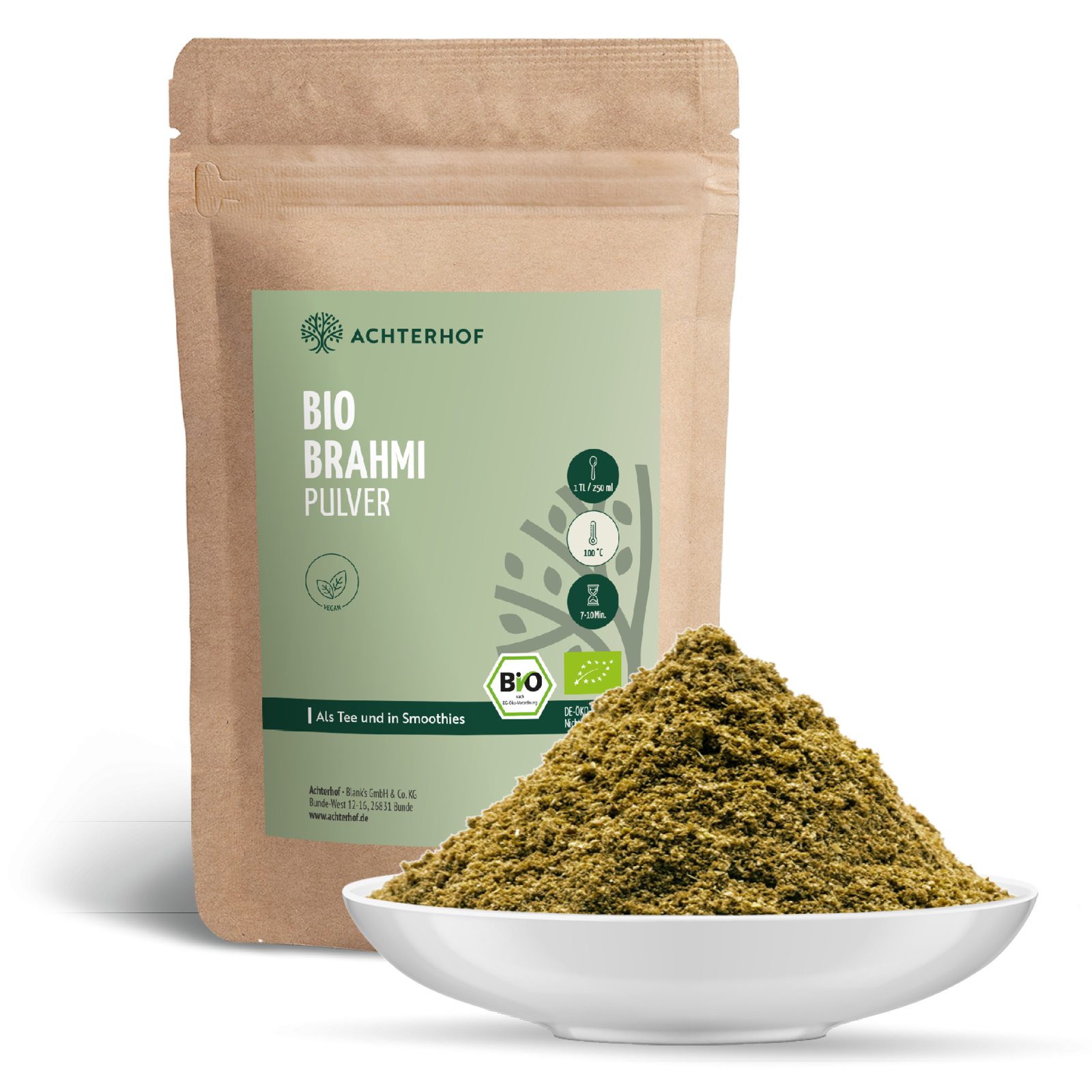 Brahmi Pulver Bio (250g)