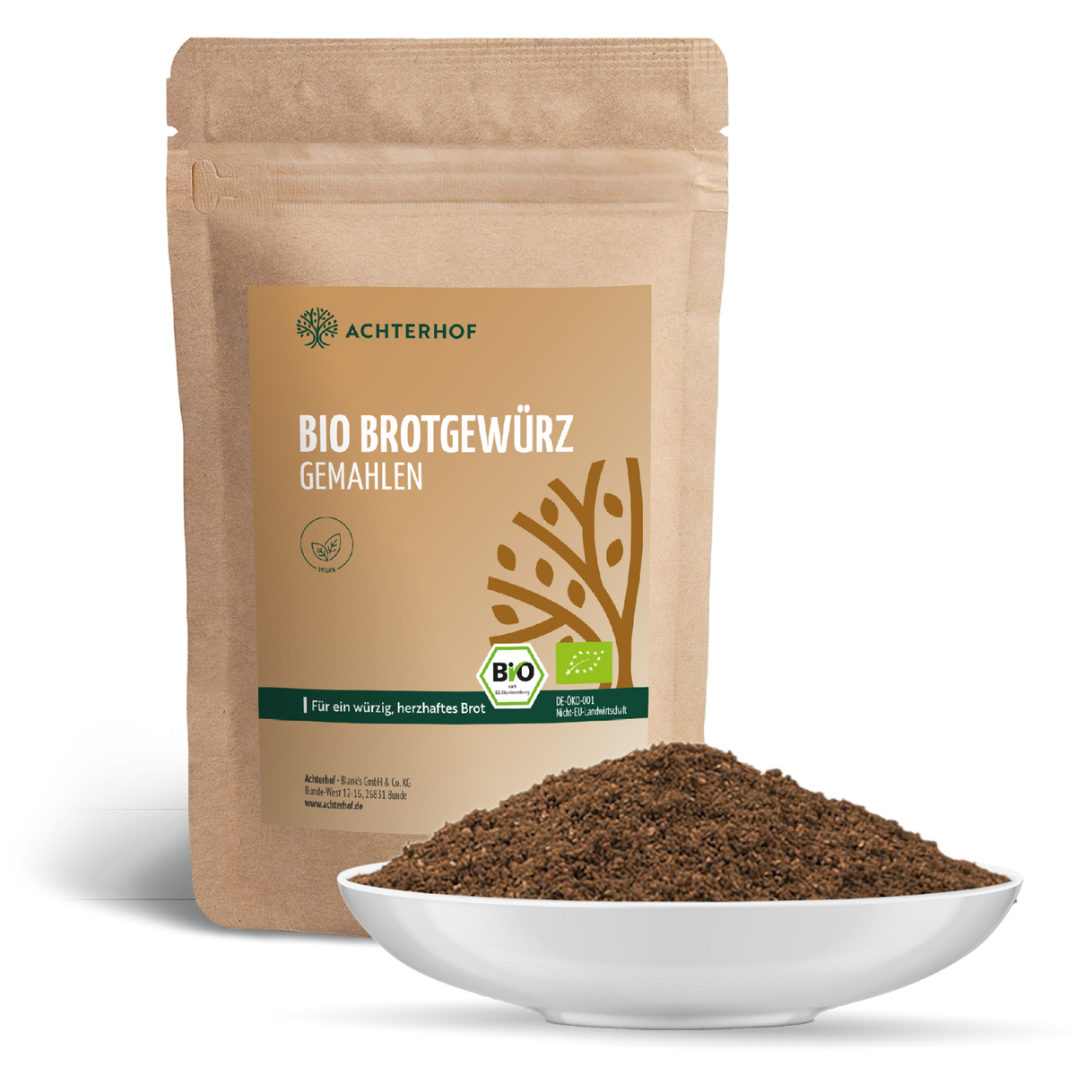 Brotgewürz gemahlen Bio (250g)
