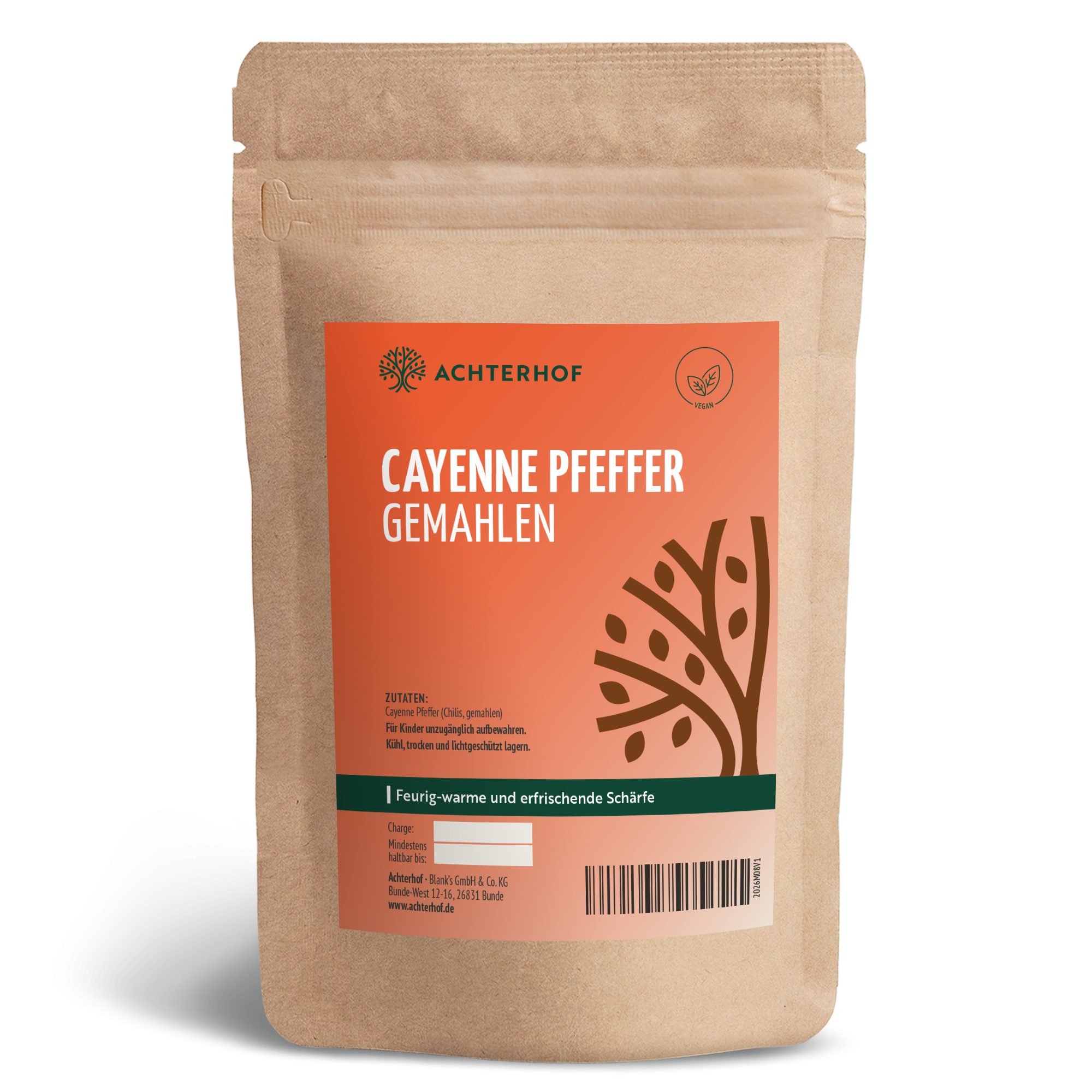 Cayenne Pfeffer gemahlen (100g)