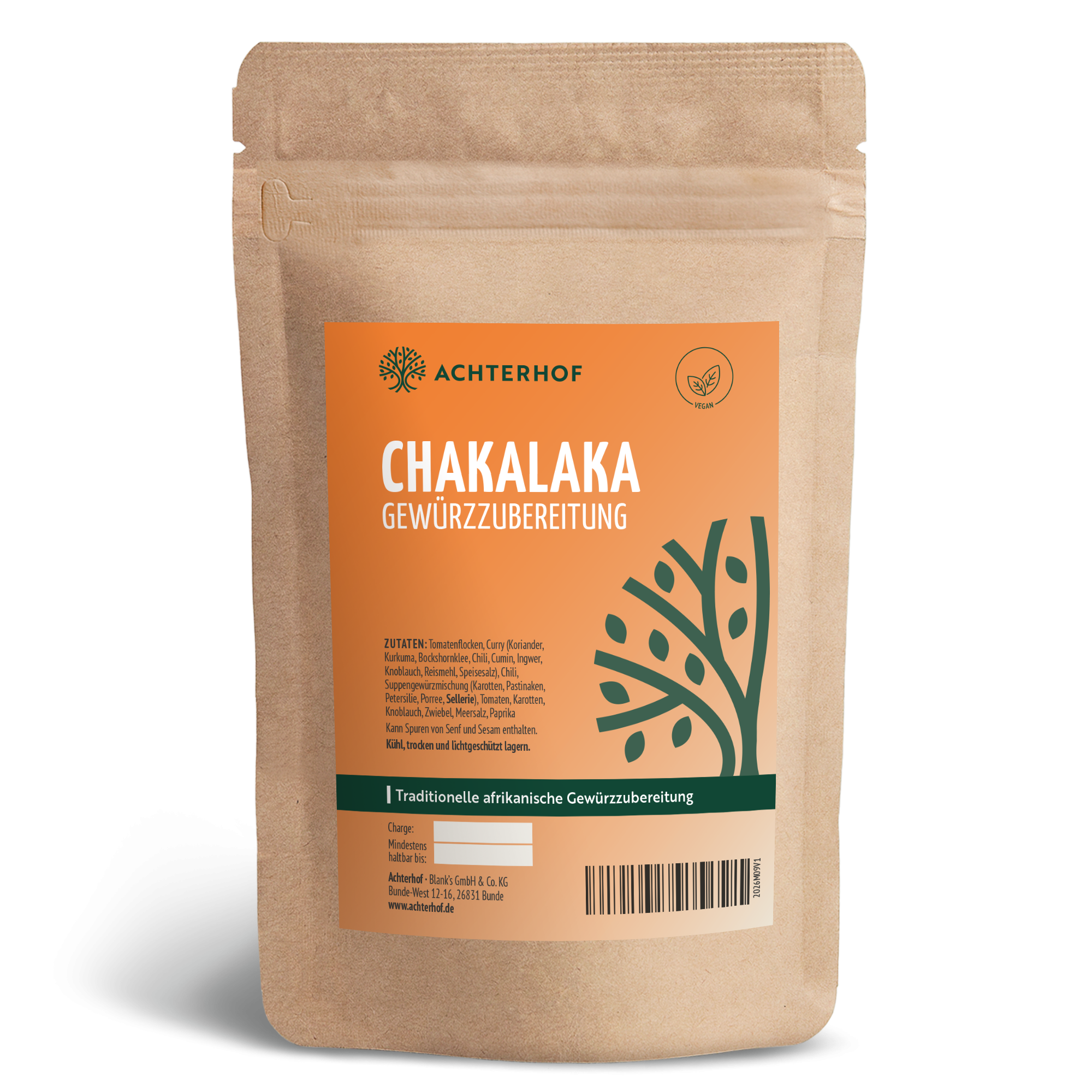 Chakalaka Gewürzzubereitung (100g)