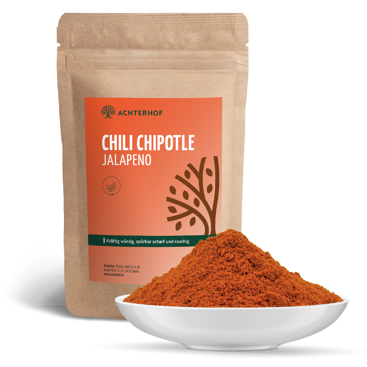 Chili Chipotle Jalapeno gemahlen (100g)