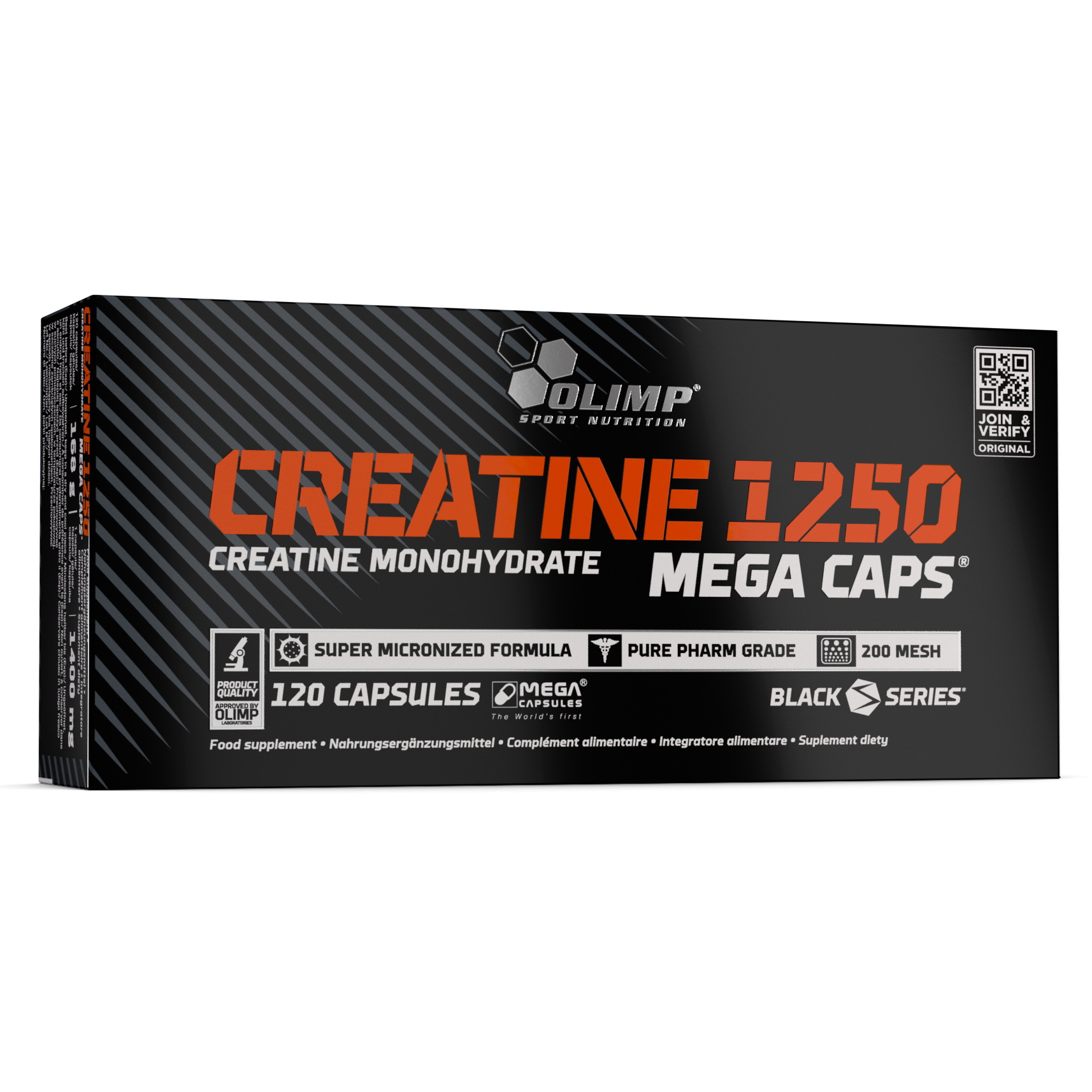 Creatine Mega Caps 1250 (120 Kapseln)