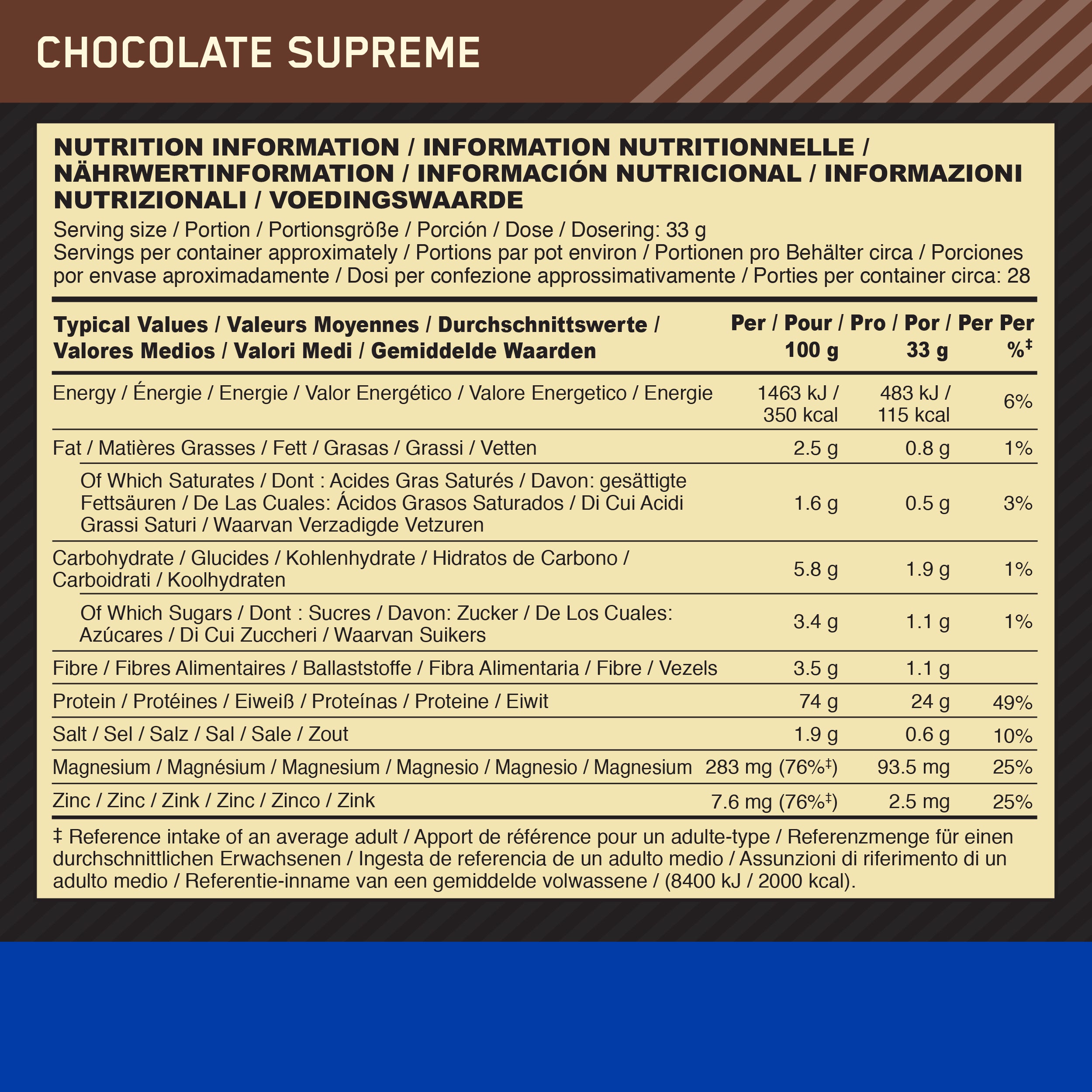 100% Casein (924g)