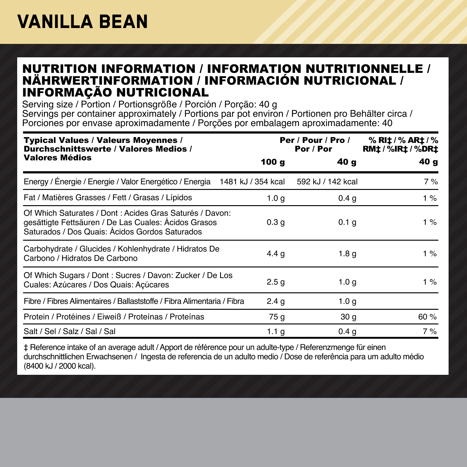 #Geschmack_Vanilla