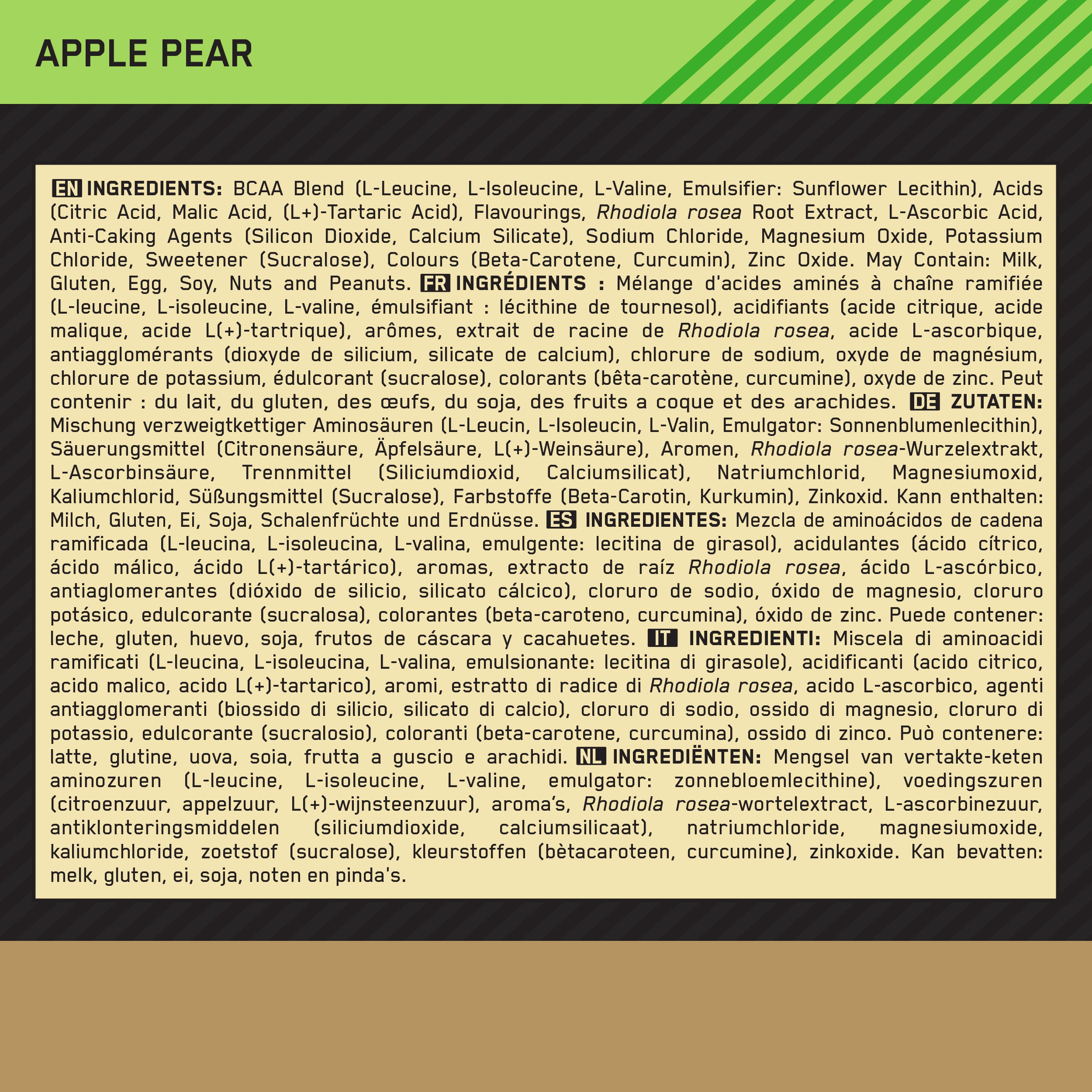 Gold Standard BCAA Train&Sustain (266g)