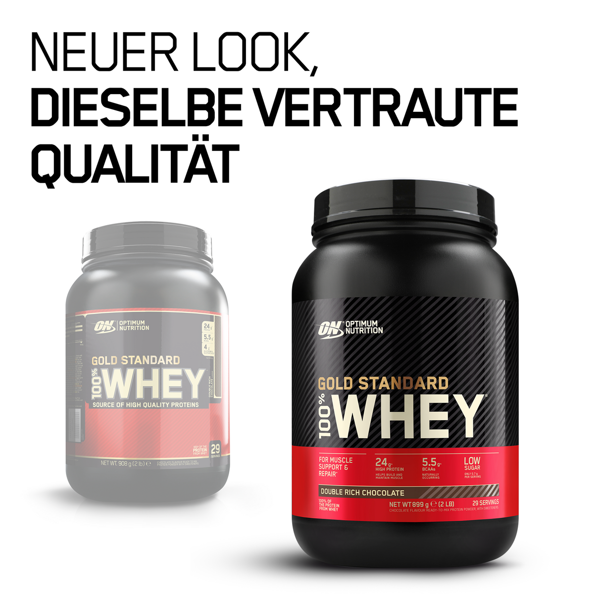 100% Whey Gold Standard (900g) Double Rich Chocolate