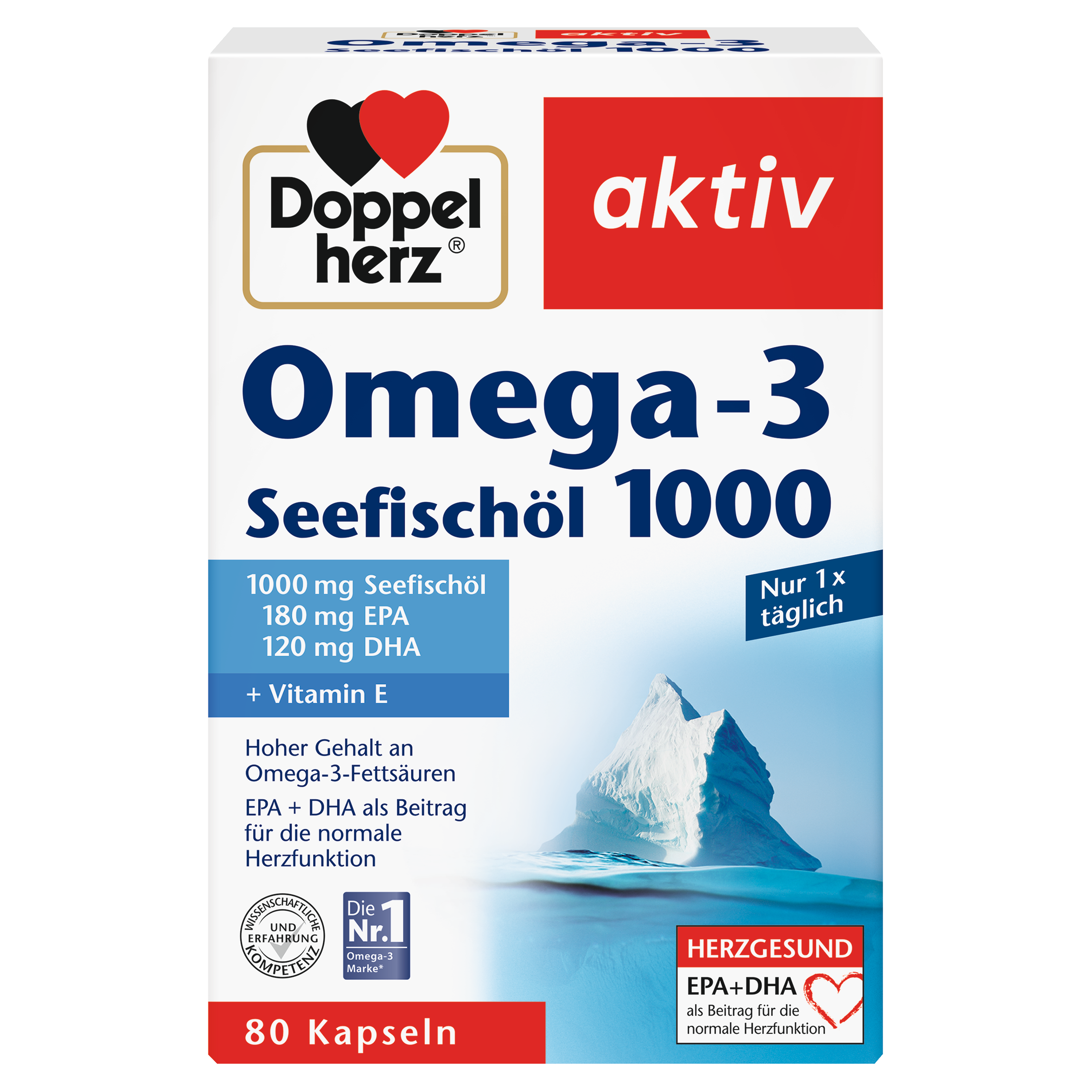 Seefischöl Omega3 1000 (80 Kapseln)