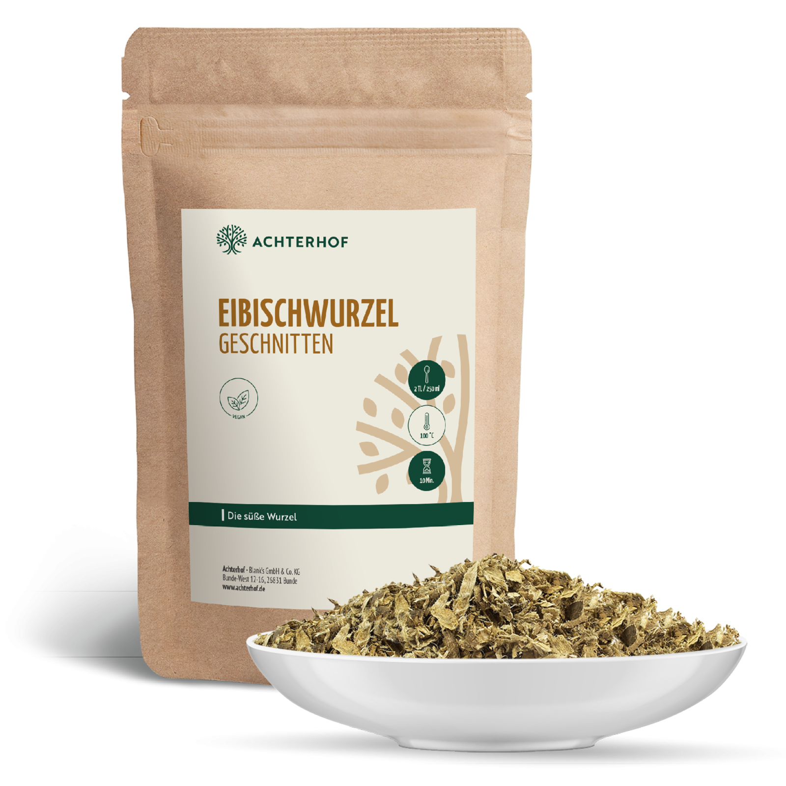 Eibischwurzel geschnitten (500g)
