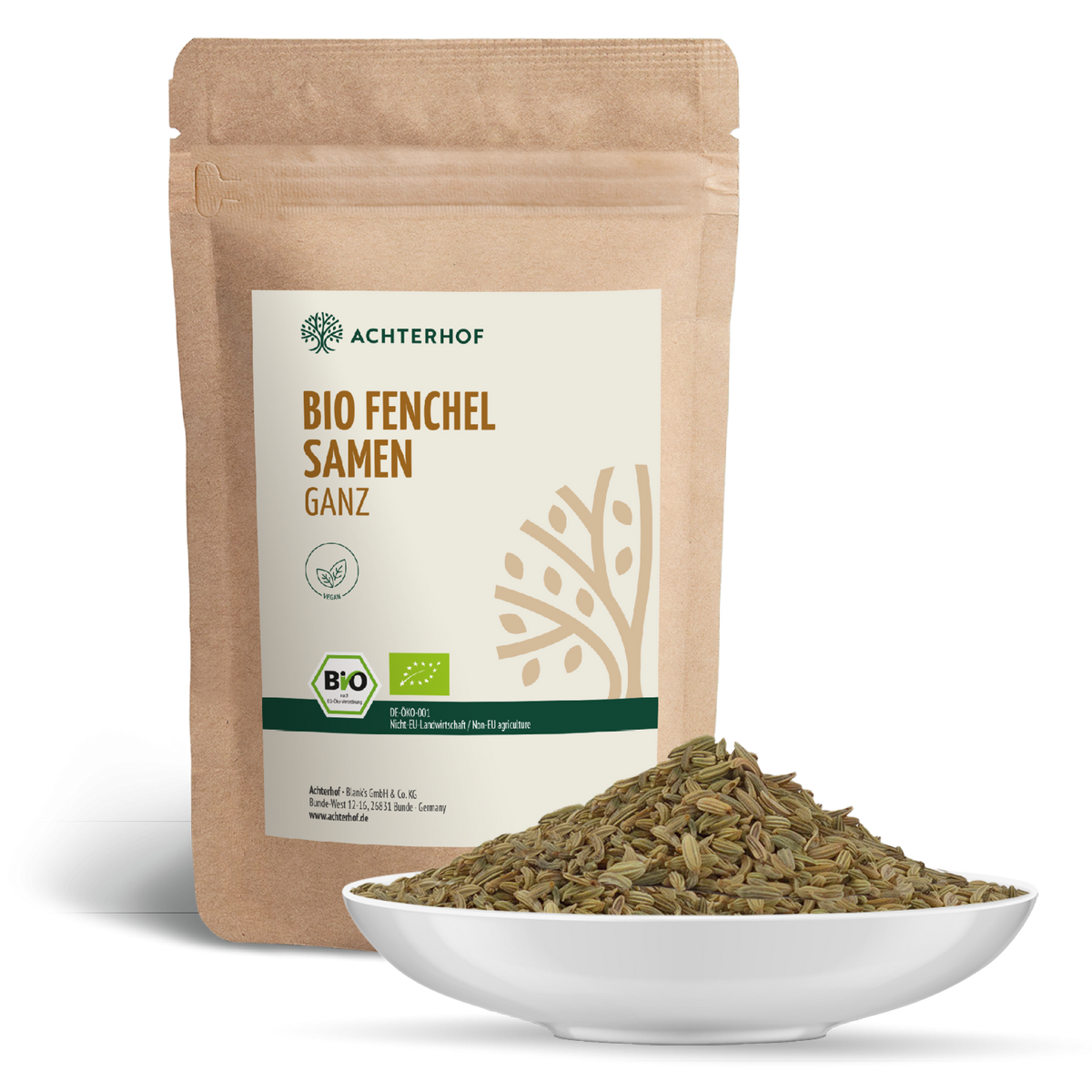 Fenchelsamen ganz Bio (250g)