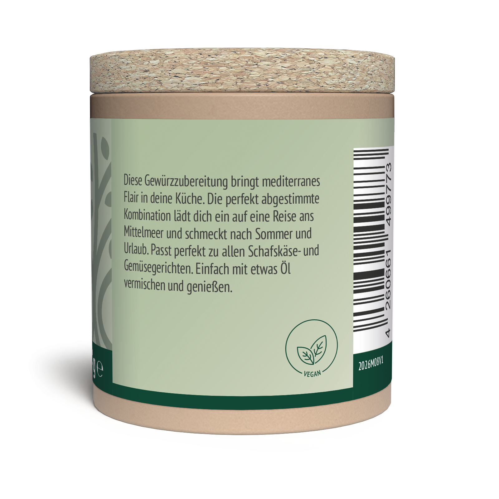 Feta Verfeinerer Gewürzzubereitung Bio (50g)