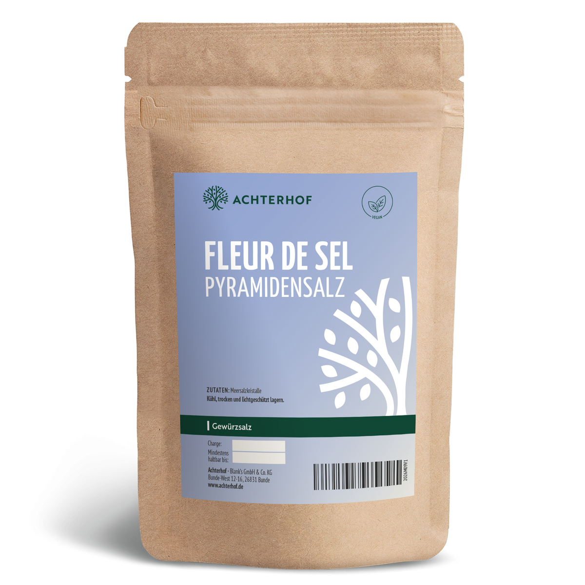 Fleur de Sel Pyramidensalz (500g)