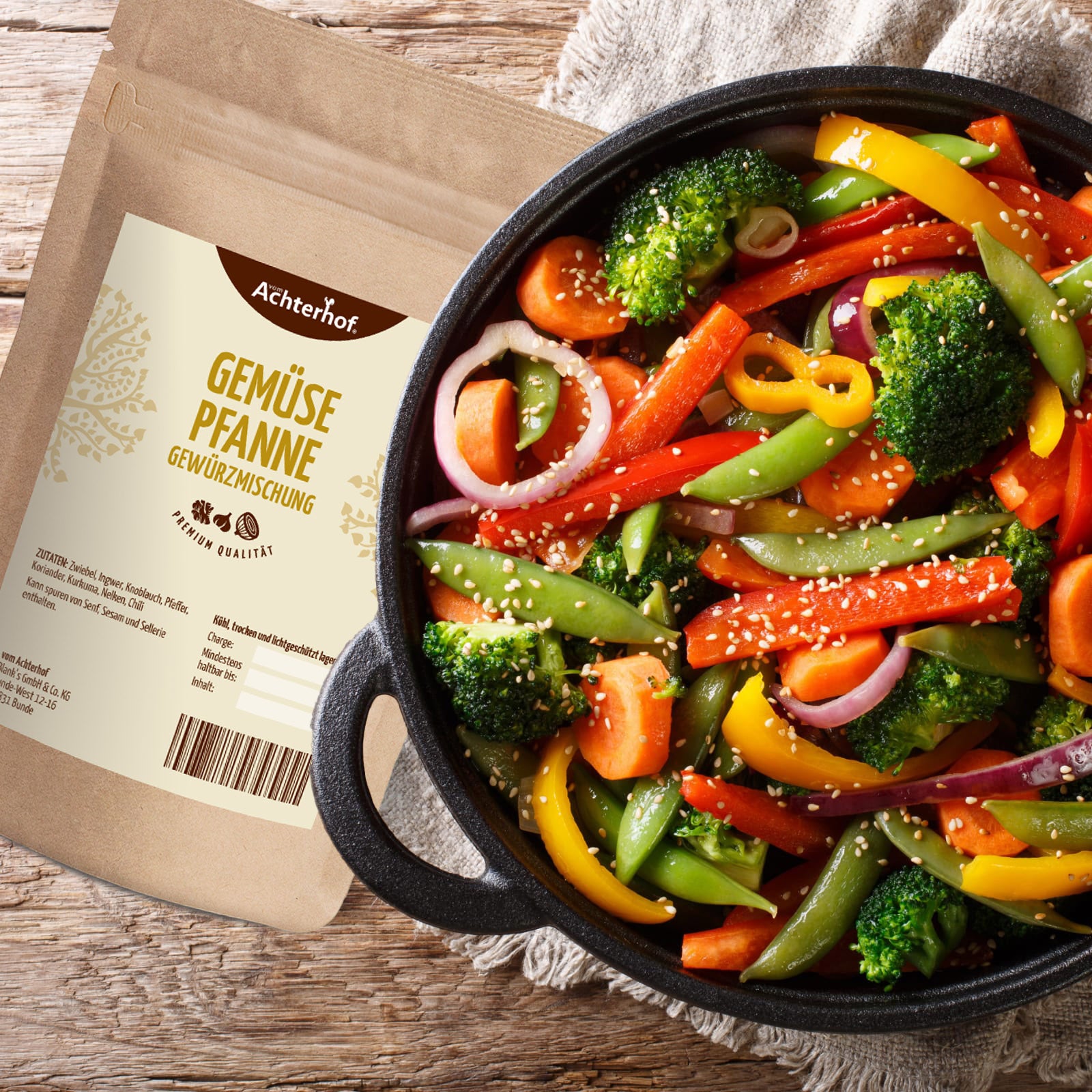 Gemüsepfanne Gewürzmischung (100g)