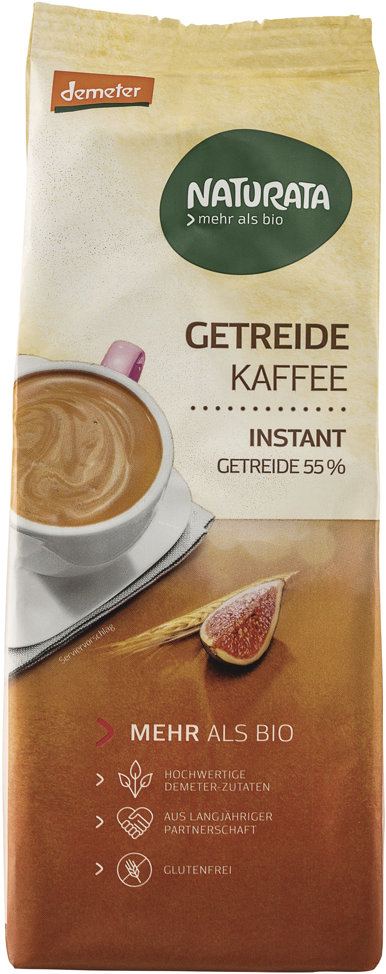Getreidekaffee Bio Instant Nachfüllpackung (200g)