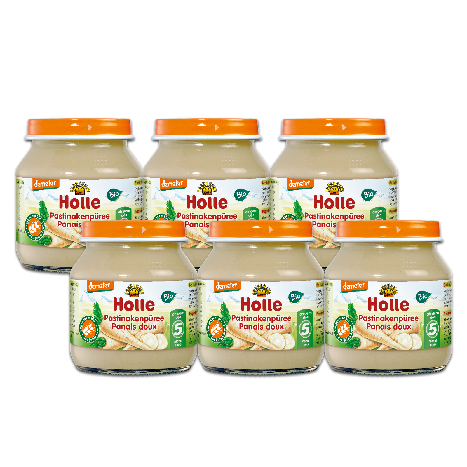 Pastinakenpüree - 6x125g - Demeter ab dem 5. Monat