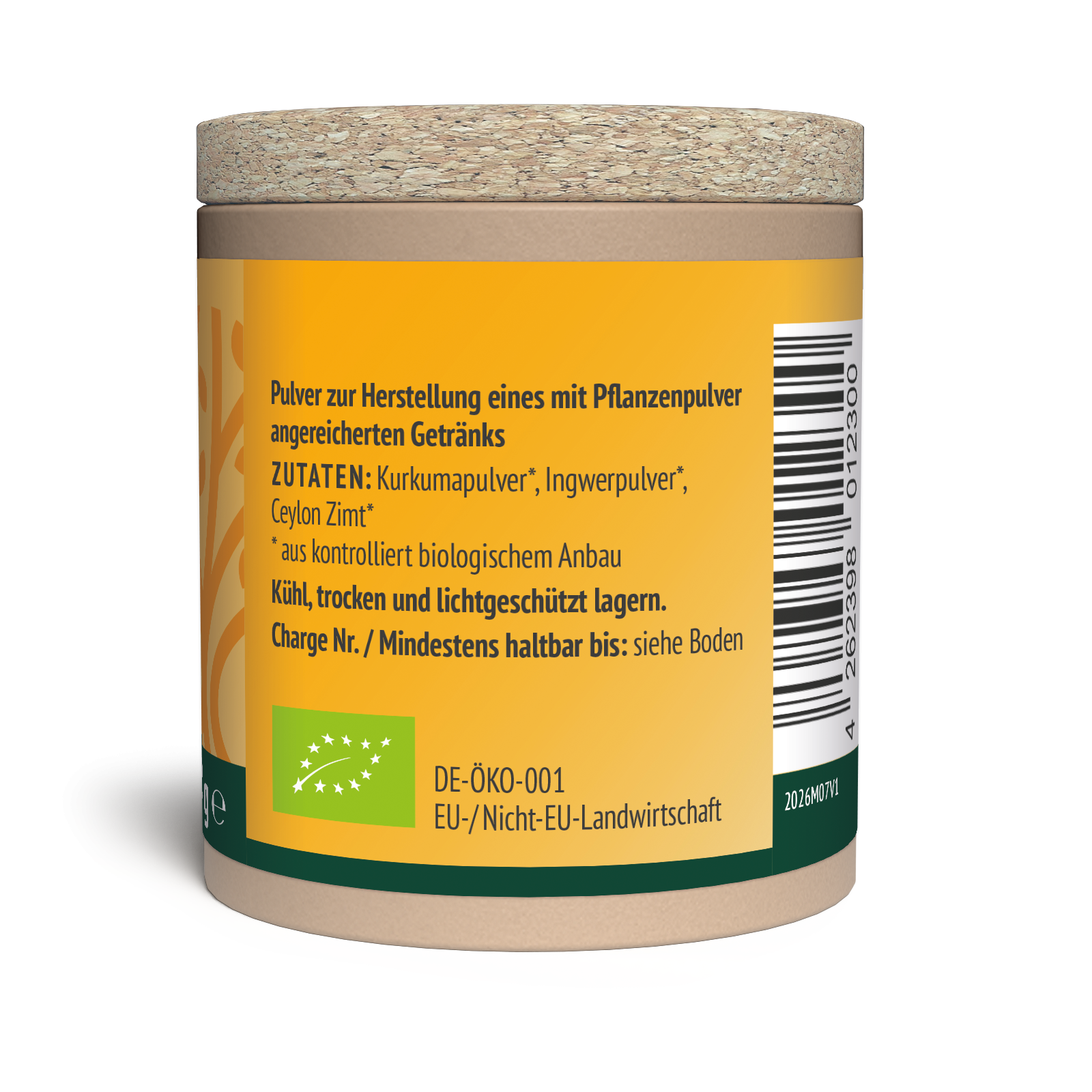 Bio Goldene Milch Gewürzmischung (55g)