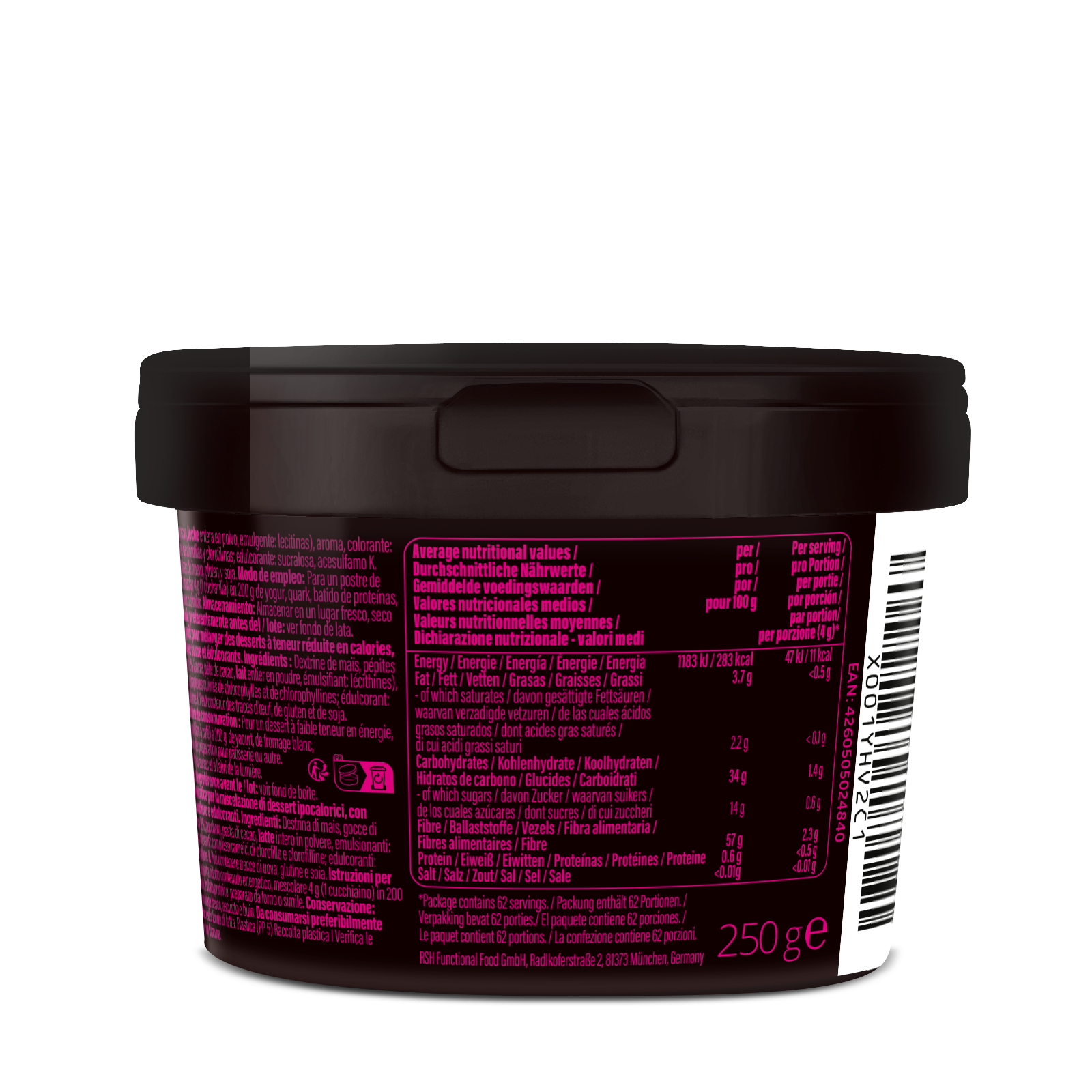 #Geschmack_Chunky Pistazie und weiße Schokolade