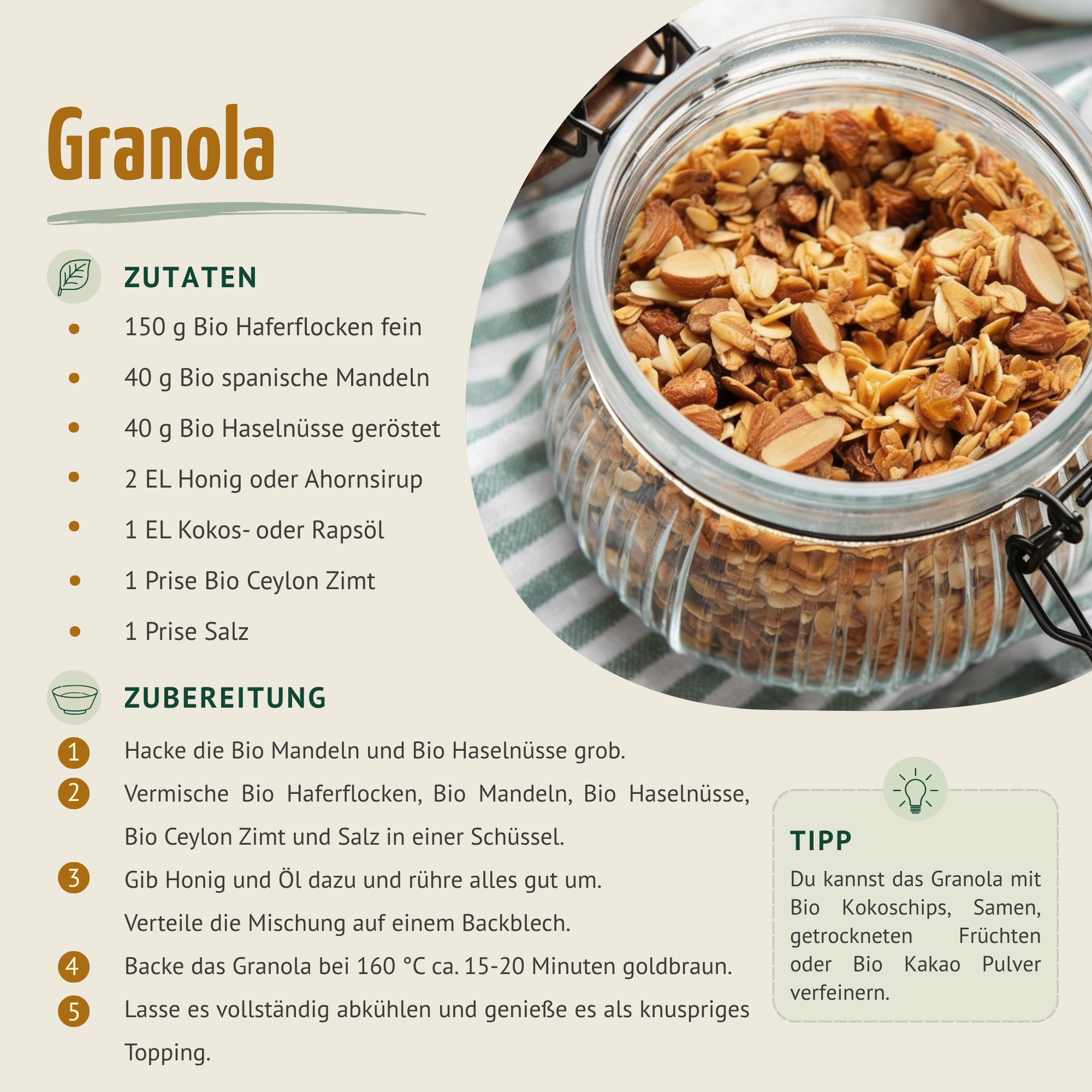 Bio spanische Mandeln (250g)