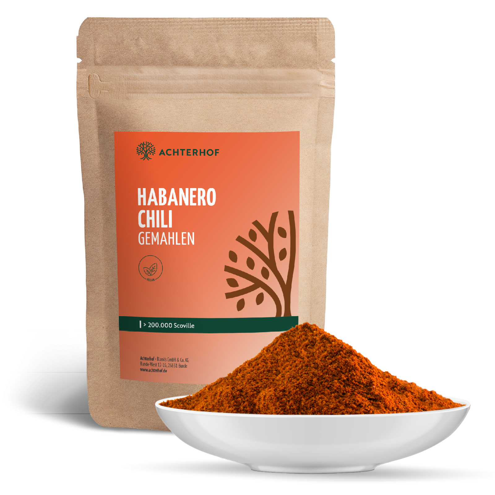 Habanero Chili gemahlen (100g)