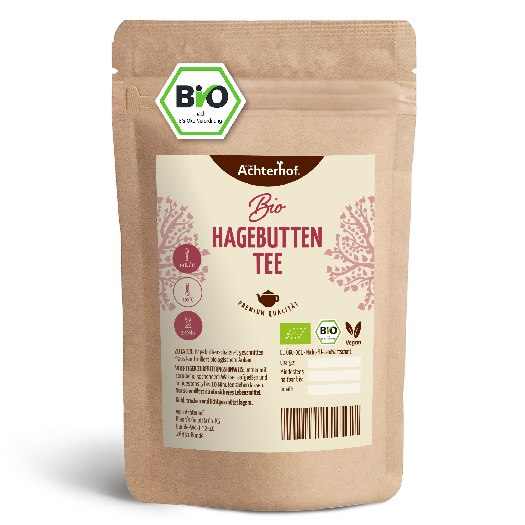 Hagebuttentee Bio (100g)