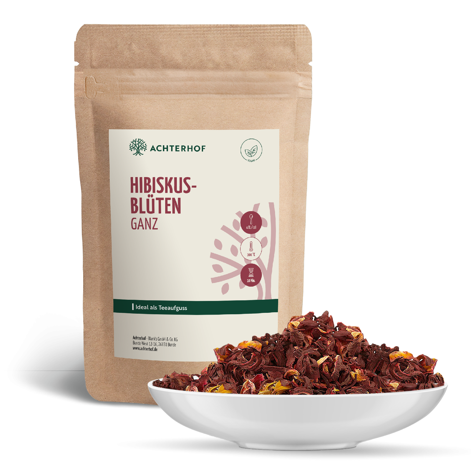 Hibiskusblüten ganz (500g)