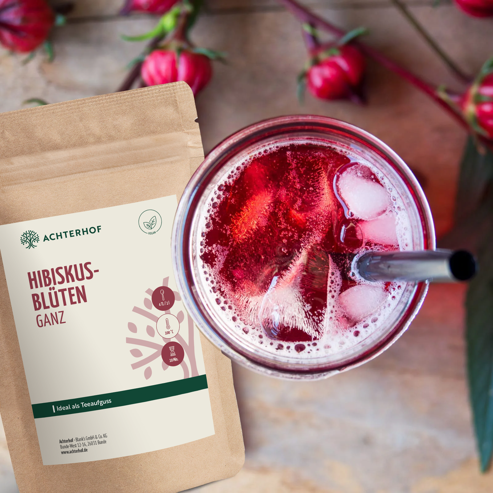 Hibiskusblüten ganz (500g)