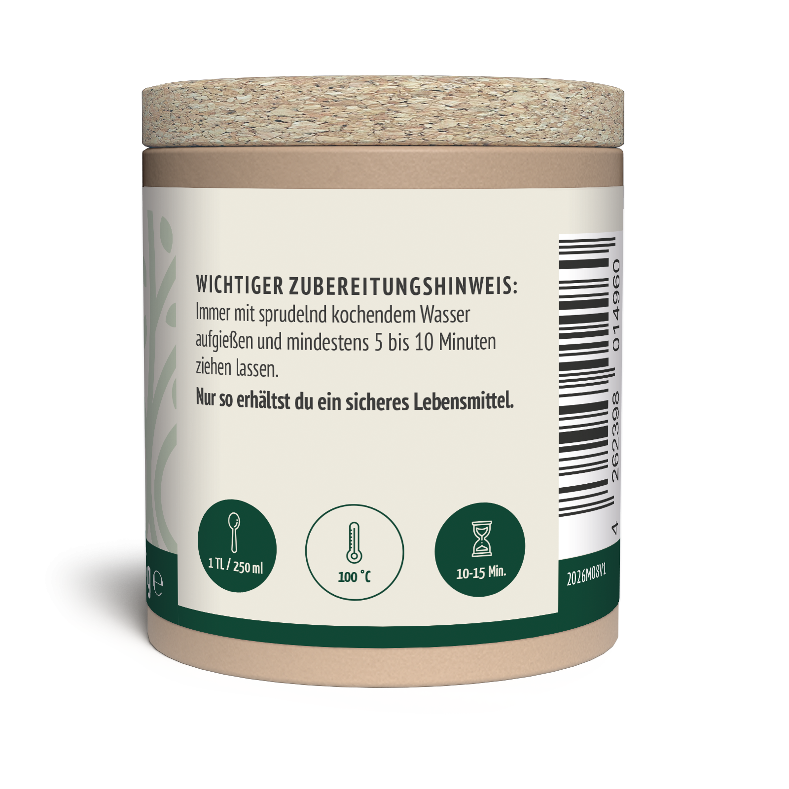 Himbeerblätter geschnitten Bio (14g)