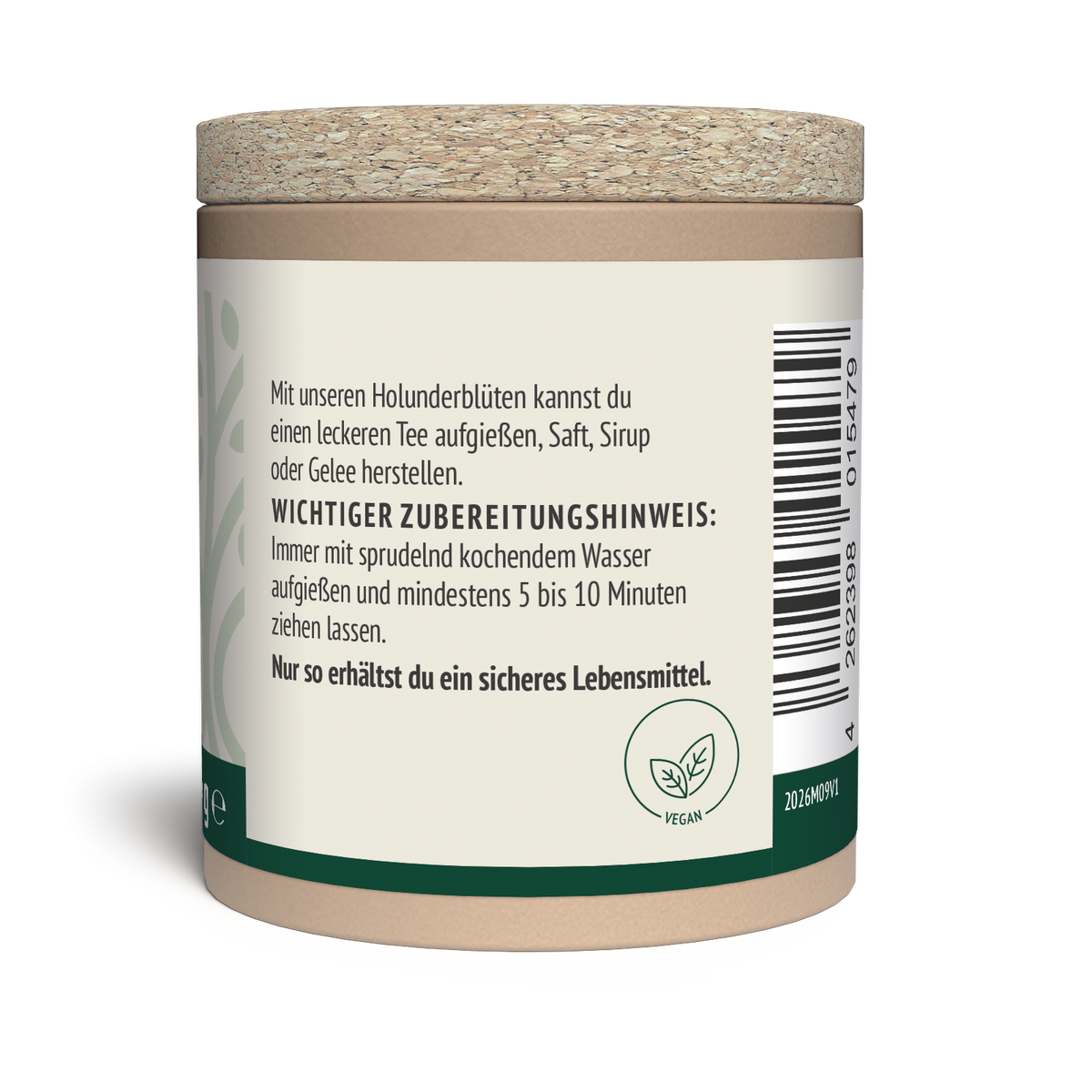 Holunderblüten geschnitten (22g)