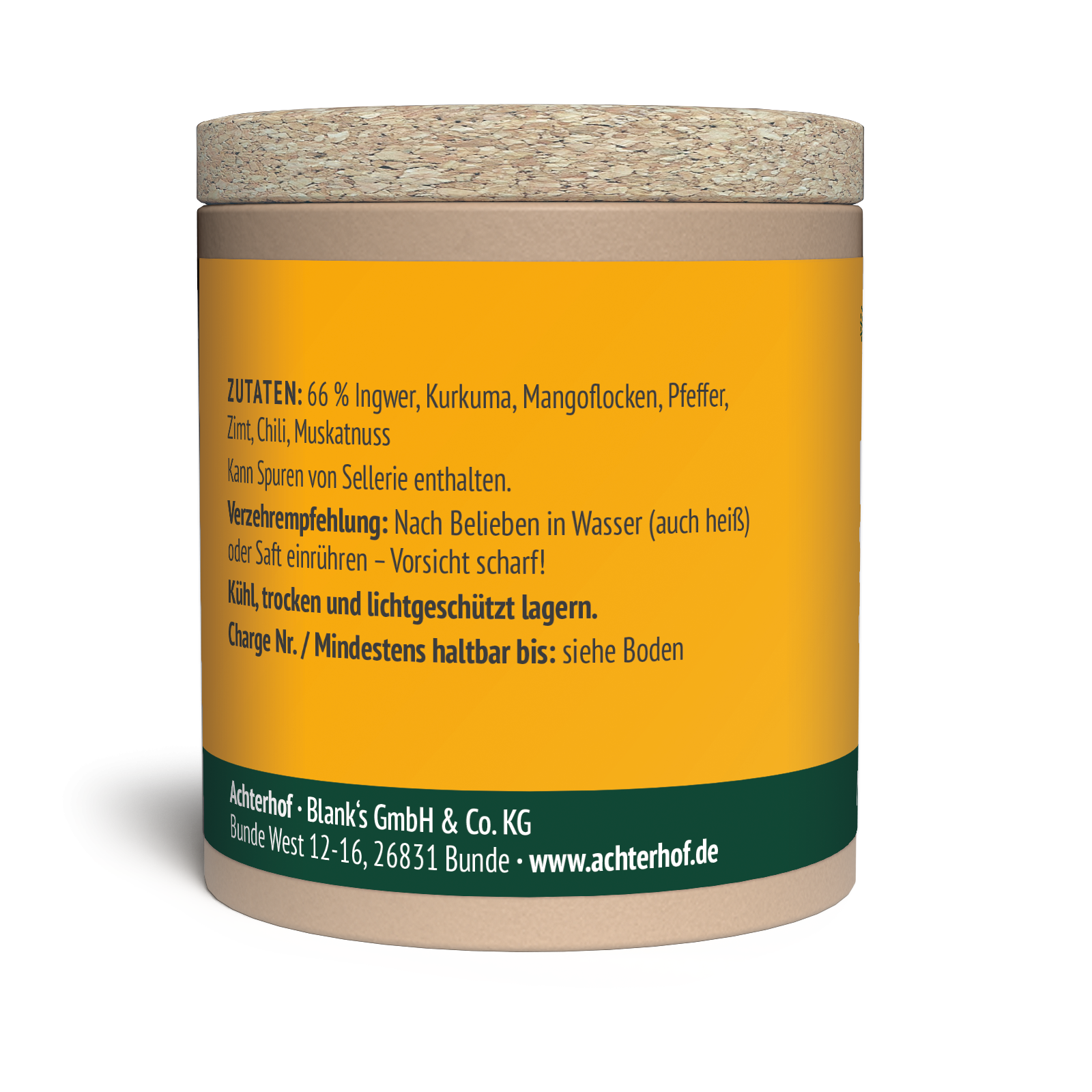Ingwer Shot Gewürzmischung (47g)