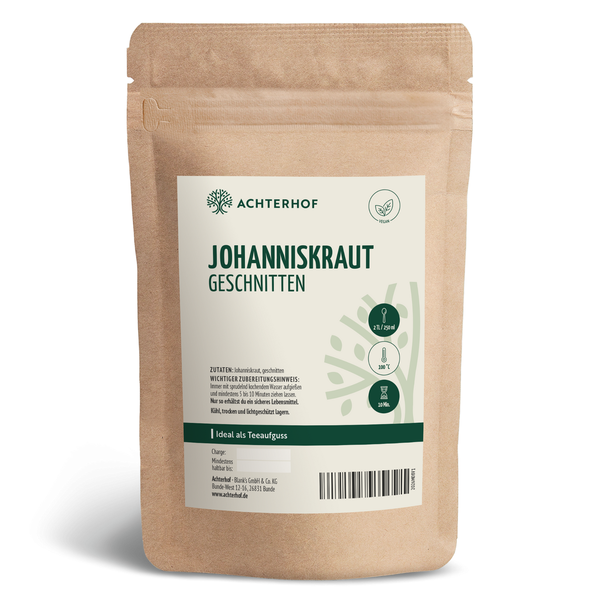 Johanniskraut geschnitten (500g)