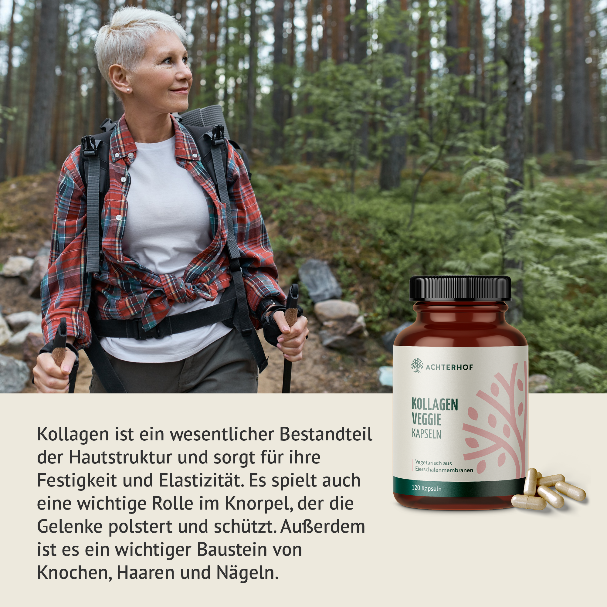 Kollagen Veggie Kapseln (120 Kapseln)
