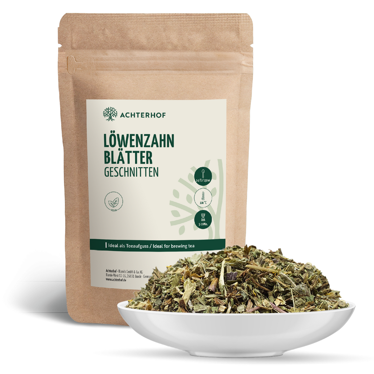 Löwenzahnblätter geschnitten (1000g)