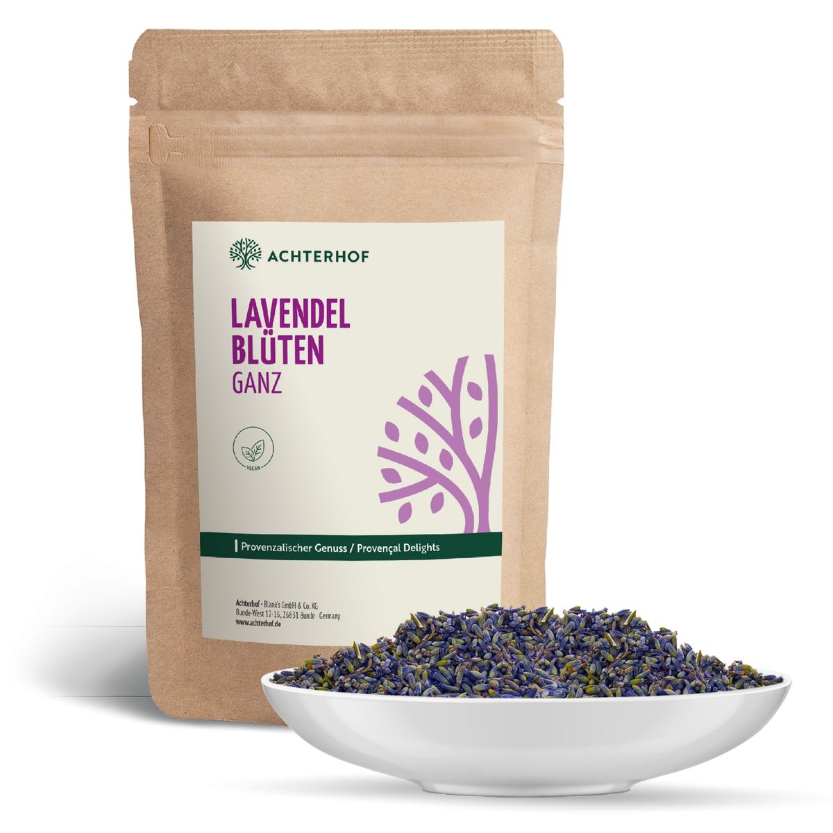 Lavendelblüten ganz (250g)
