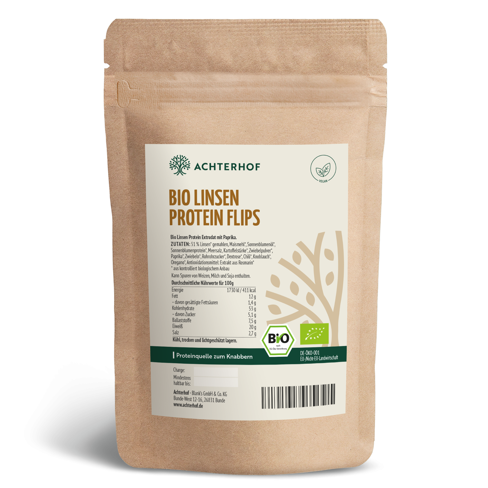Bio Linsen Protein Flips (250g)