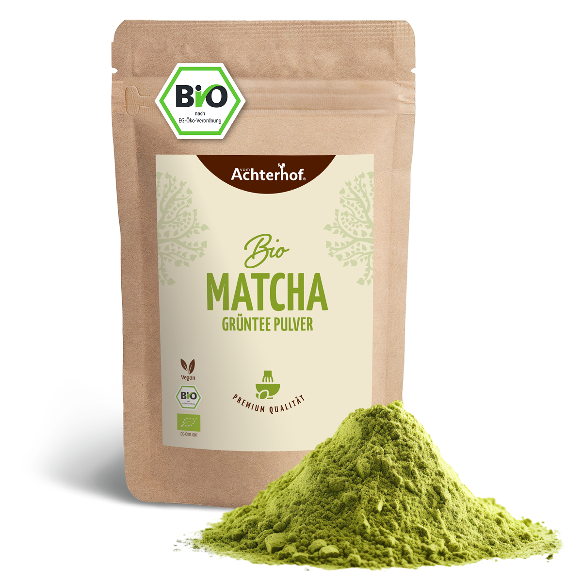 Bio Matcha Grüntee Pulver (250g)