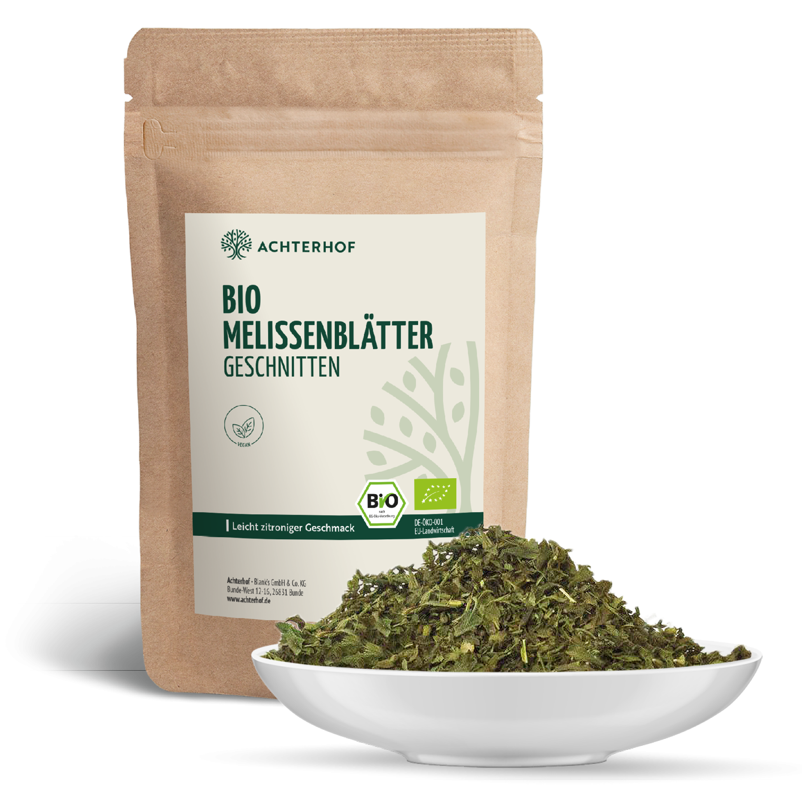 Melissenblätter geschnitten Bio (100g)