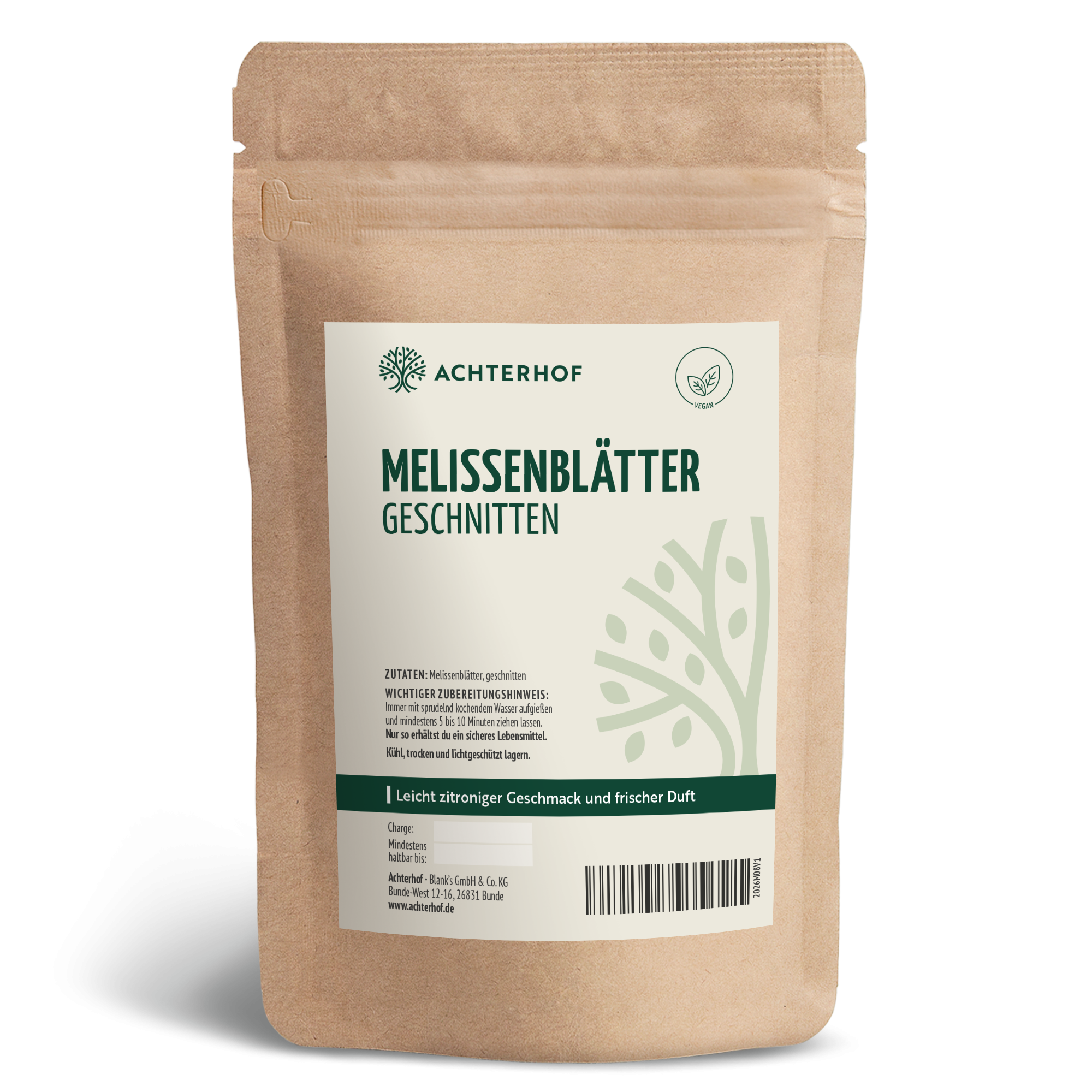 Melissenblätter geschnitten (100g)