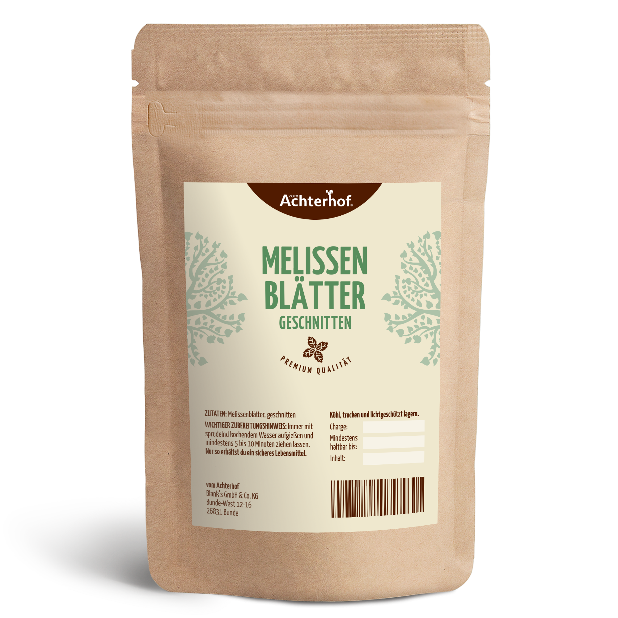Melissenblätter geschnitten (250g)