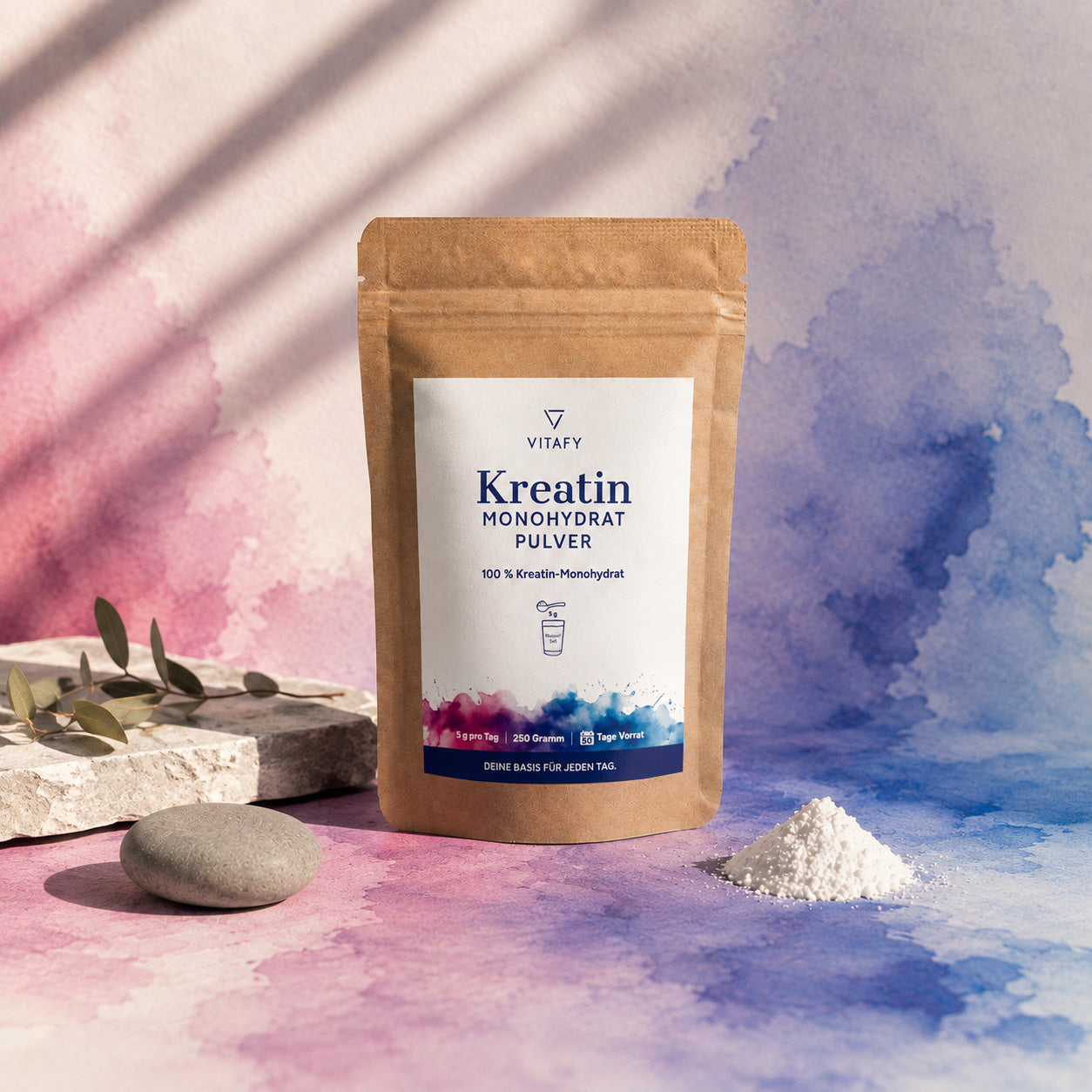 100% Kreatin Monohydrat Pulver (250g)