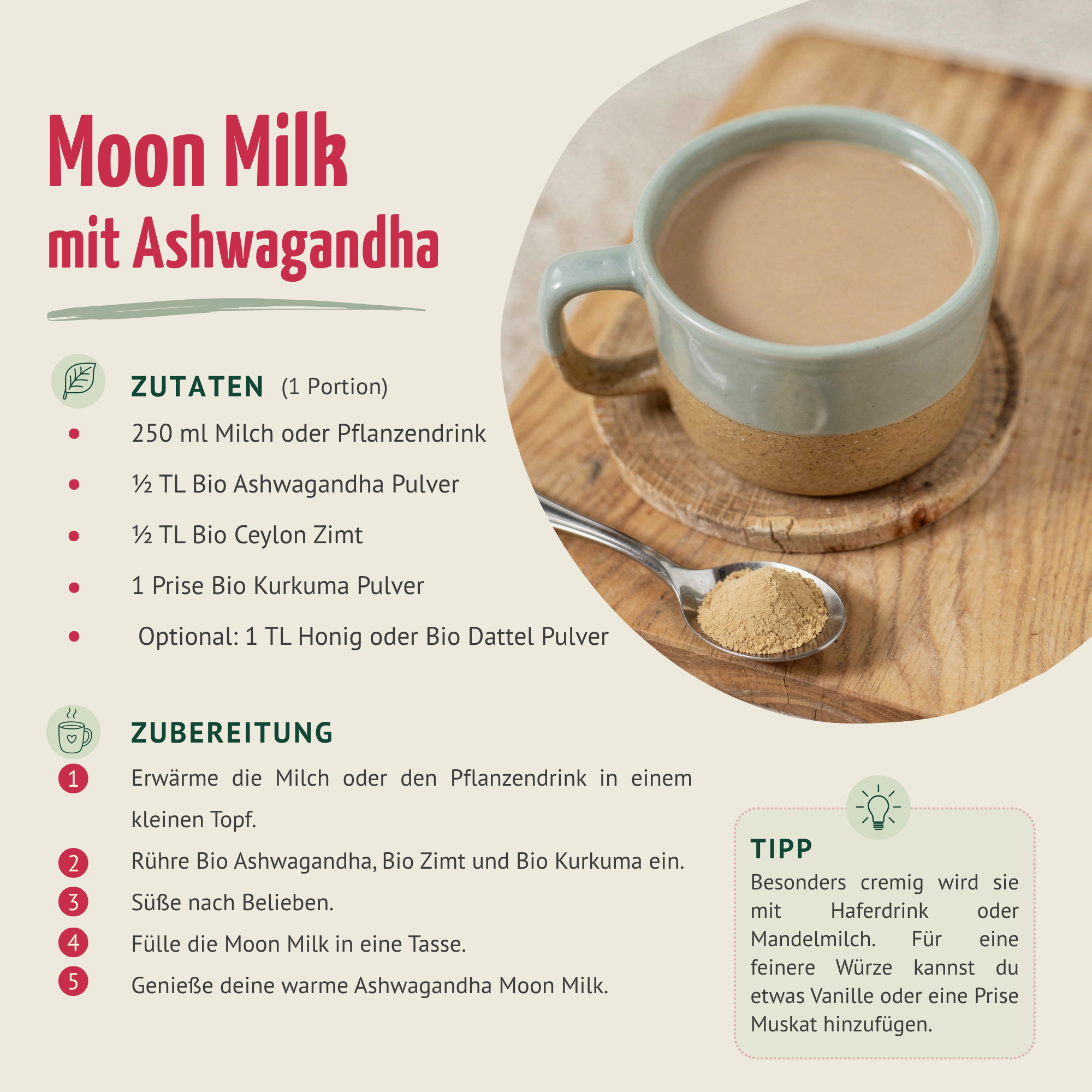 Bio Ashwagandha Pulver (1000g)