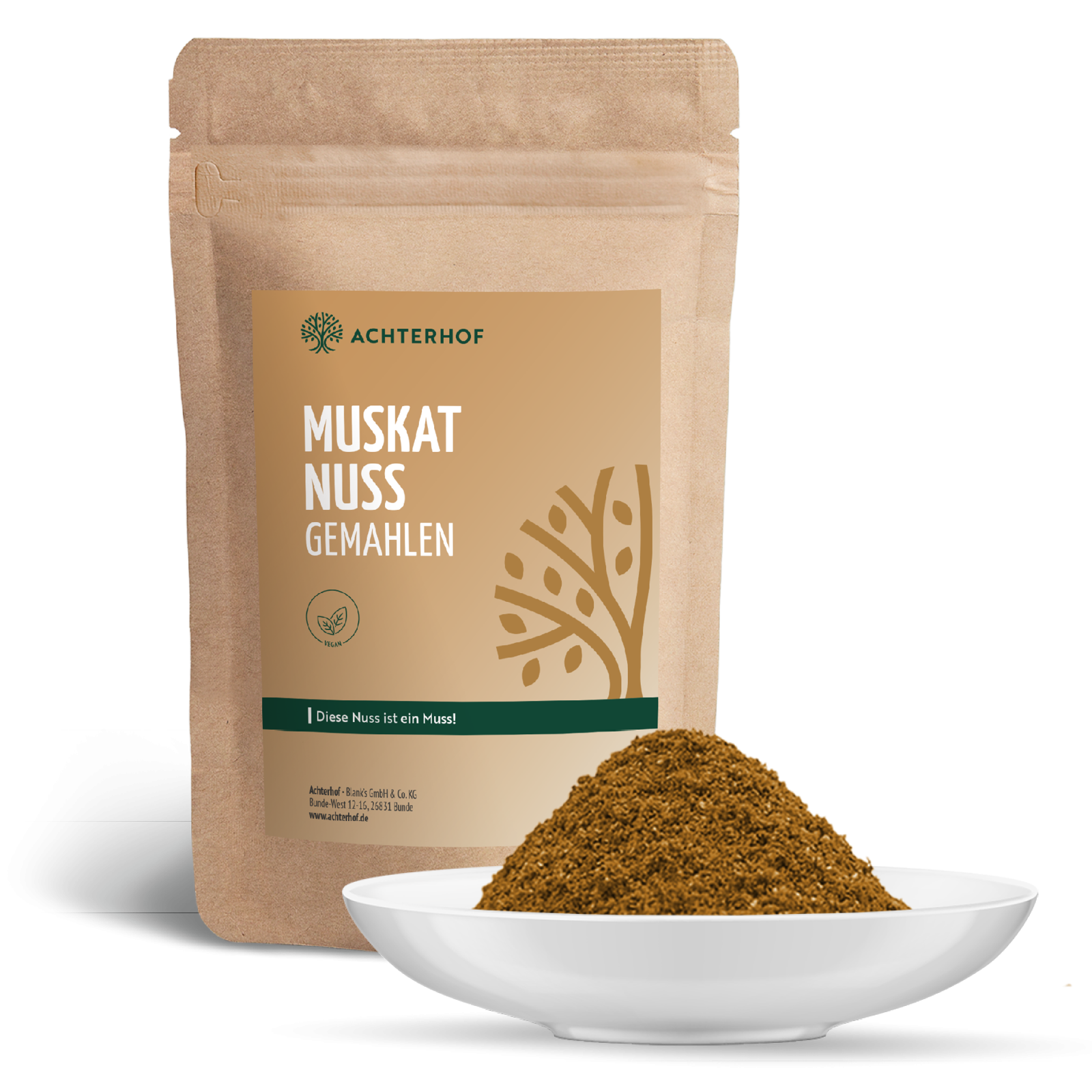 Muskatnuss gemahlen (100g)